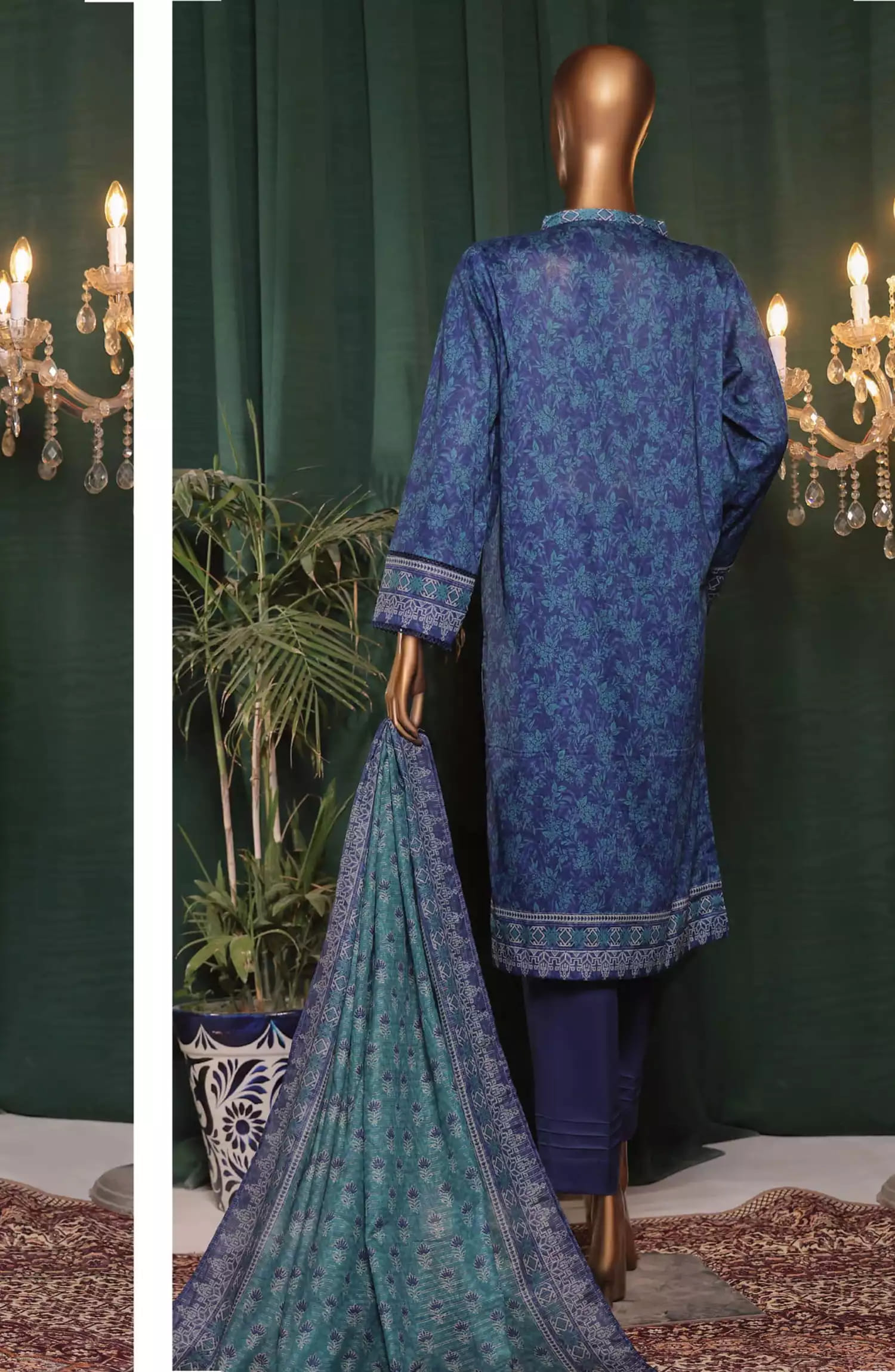 HZ Satranga Embroidered Collection-SEC-181