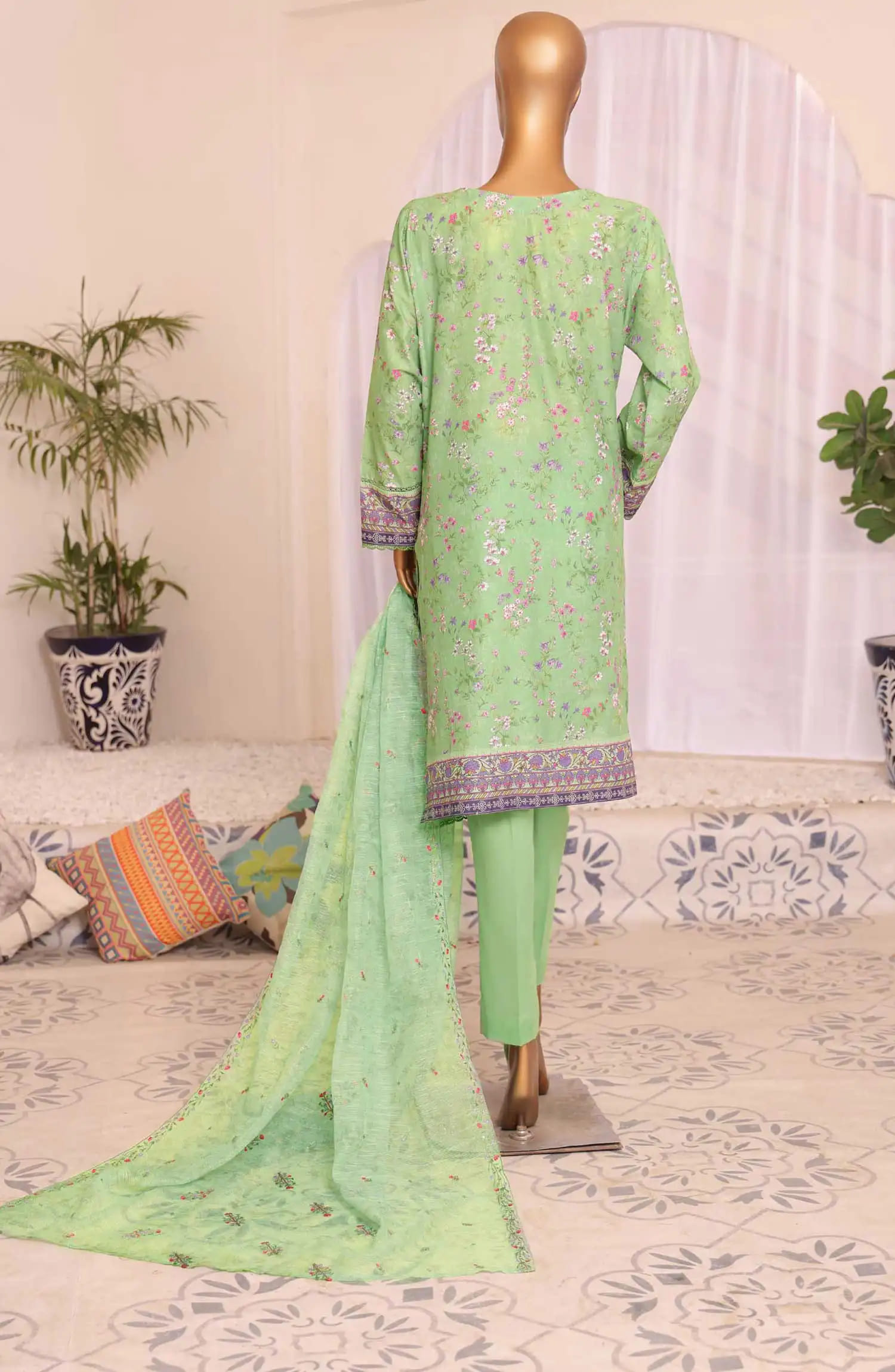 HZ Satranga Embroidered Collection Vol 02 - SEC 953