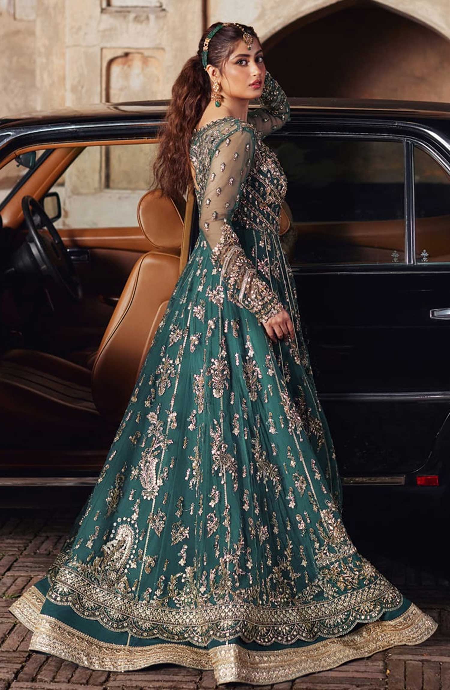 Qalamkar Shaadmani Luxury Formals Unstitched Collection 2024 - SH 06 Hala