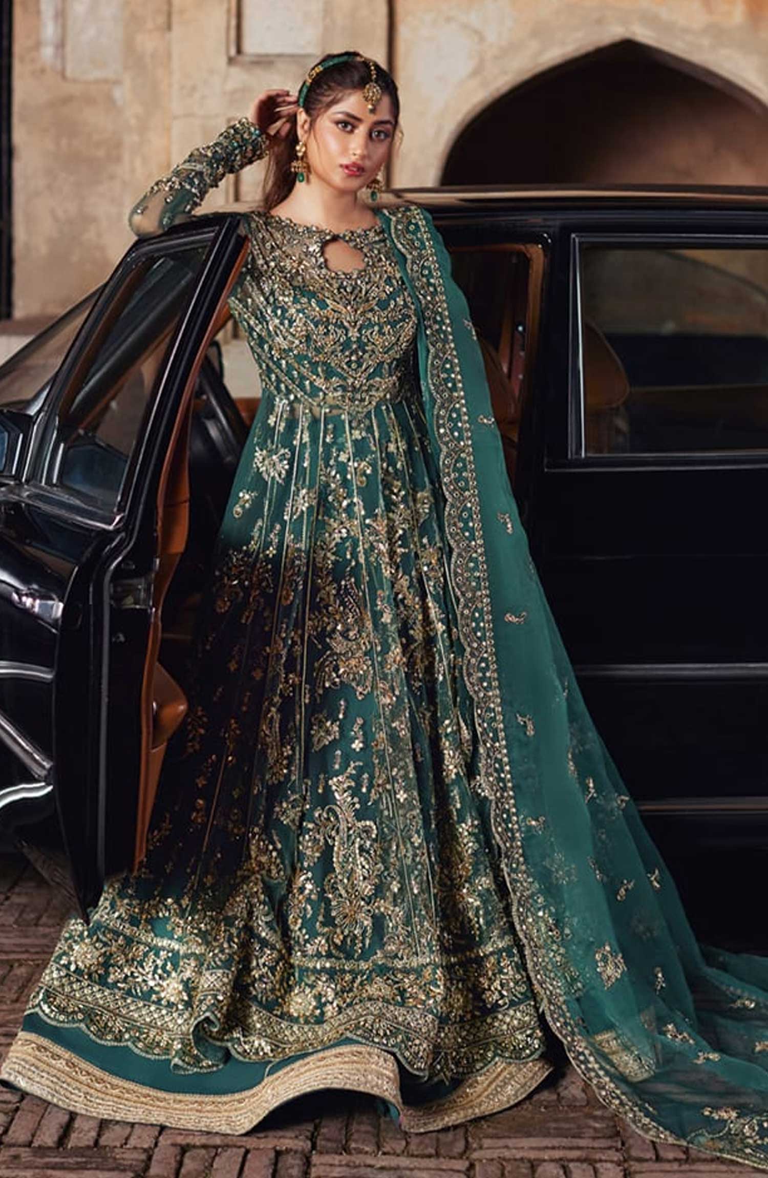 Qalamkar Shaadmani Luxury Formals Unstitched Collection 2024 - SH 06 Hala