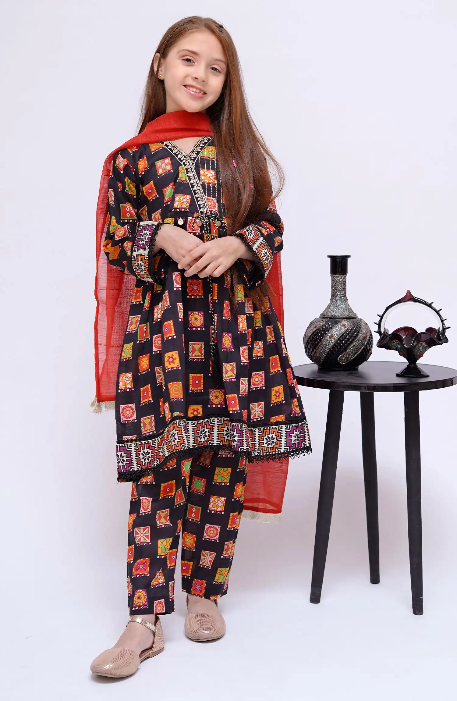 Shanzey Mid Summer Embroidered Lawn Collection 2024 - SHK 2807