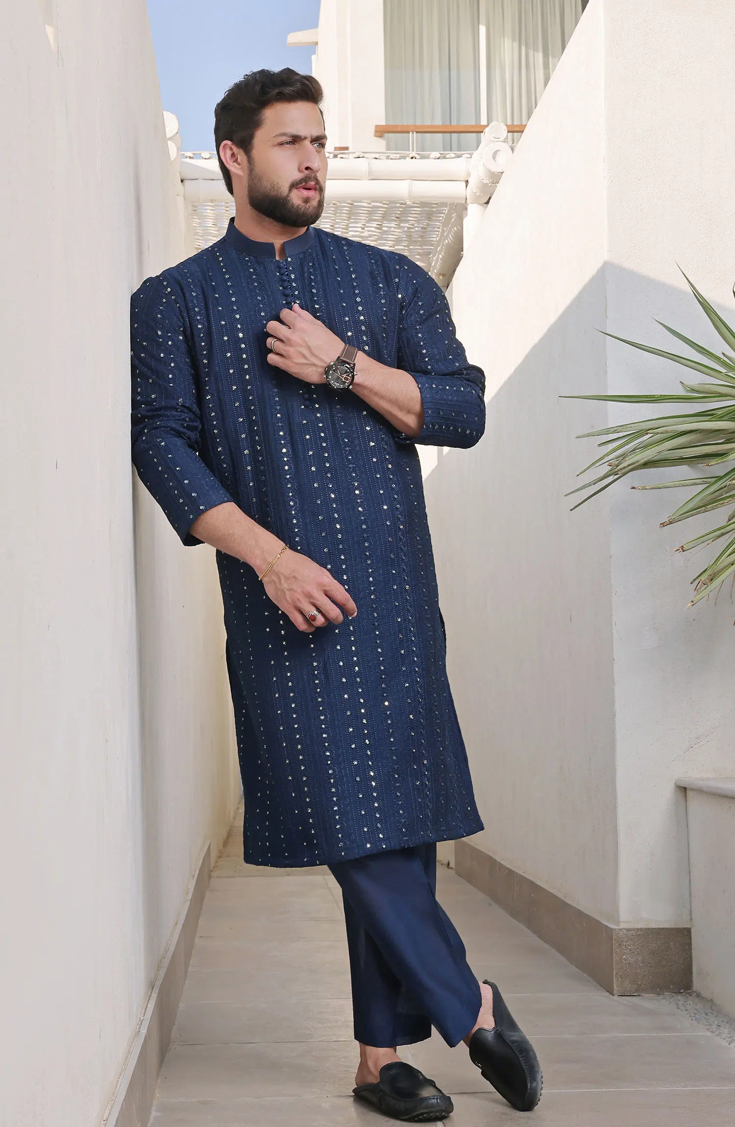 TGM Fancy Kurta Pyjama Collection - Skyline