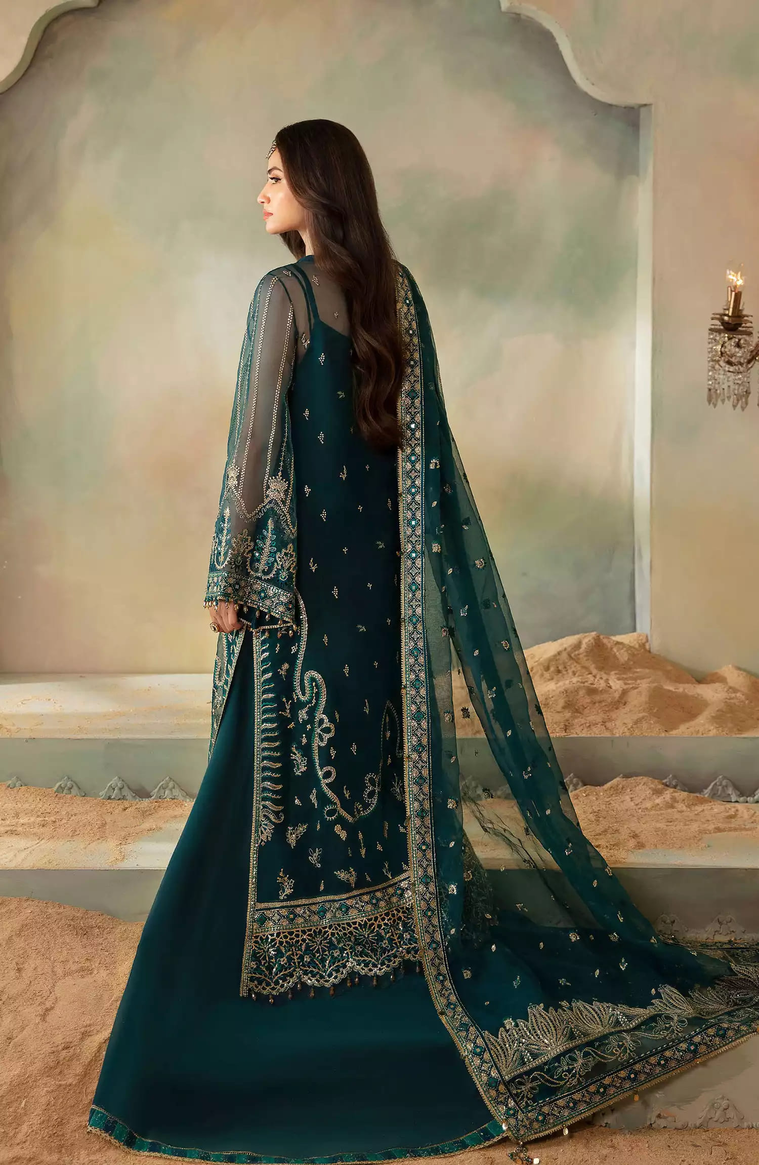 Saad Shaikh Elena Wedding Unstitched Formals Collection - Soraya Unstitched