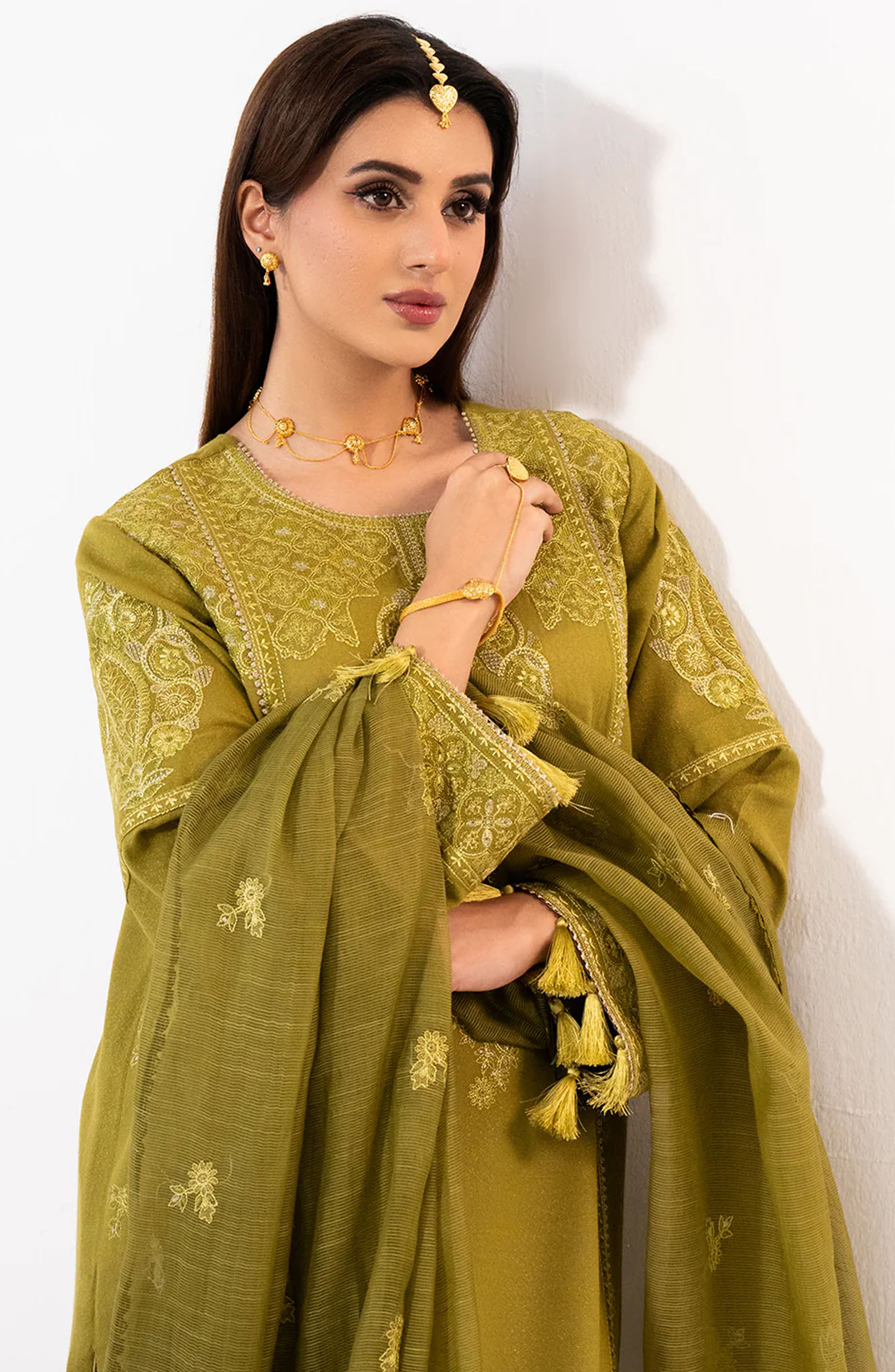 Luminaa Luxury Winter Collection By Saad Shaikh - Sorbet