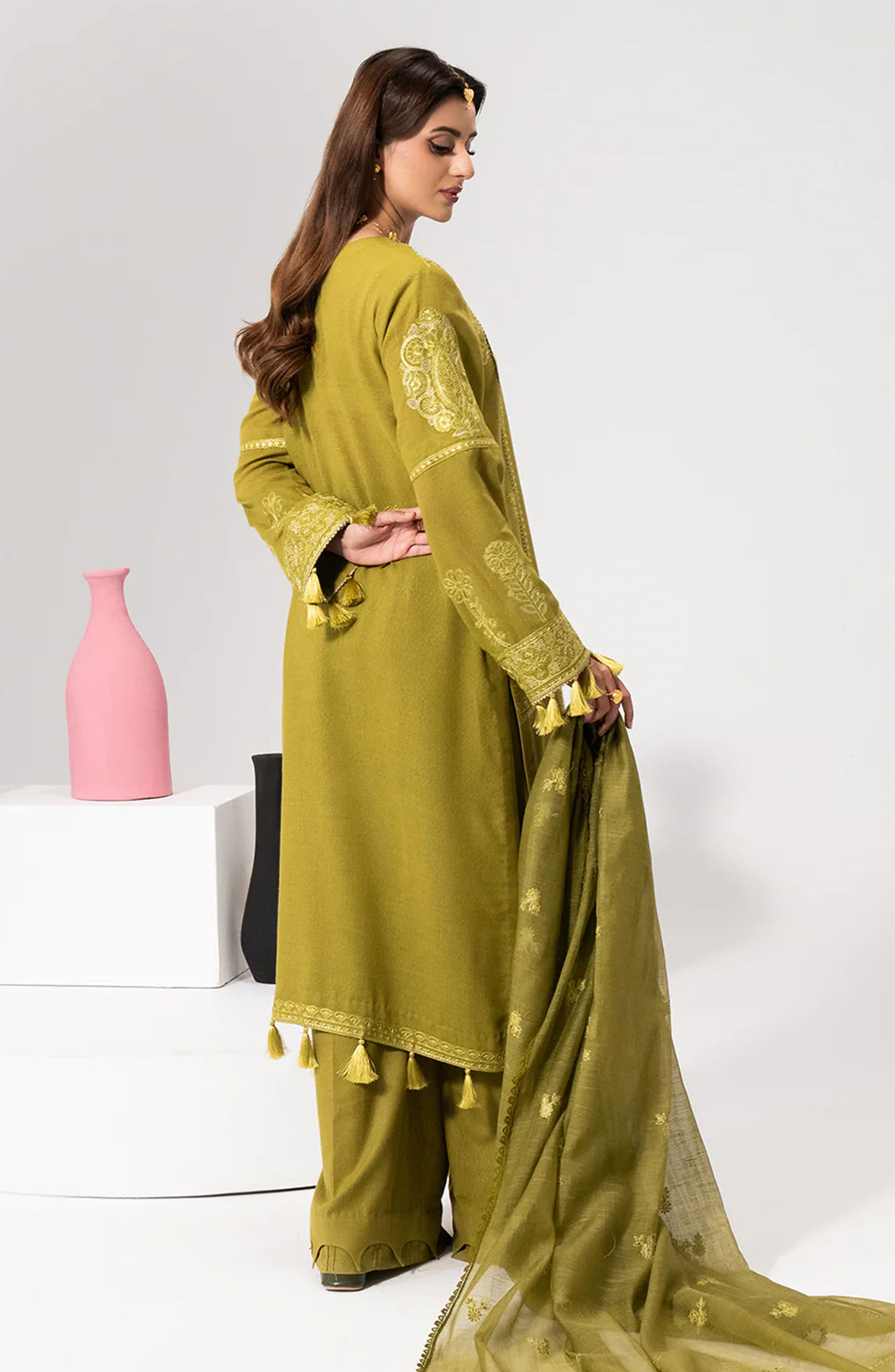 Luminaa Luxury Winter Collection By Saad Shaikh - Sorbet