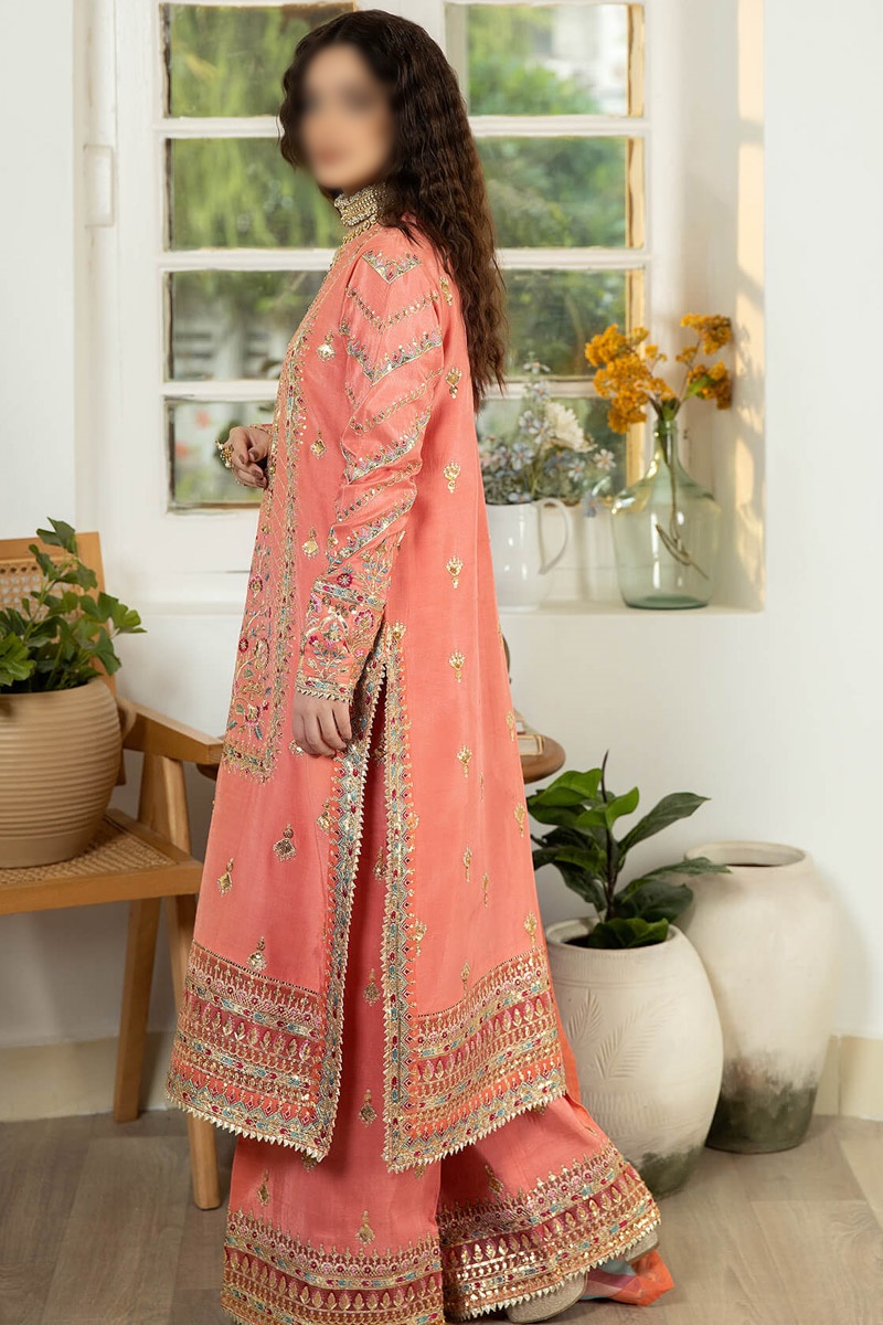 Jahanara Serene Raw Silk Collection 2023 - SRS-01 Mahjabeen