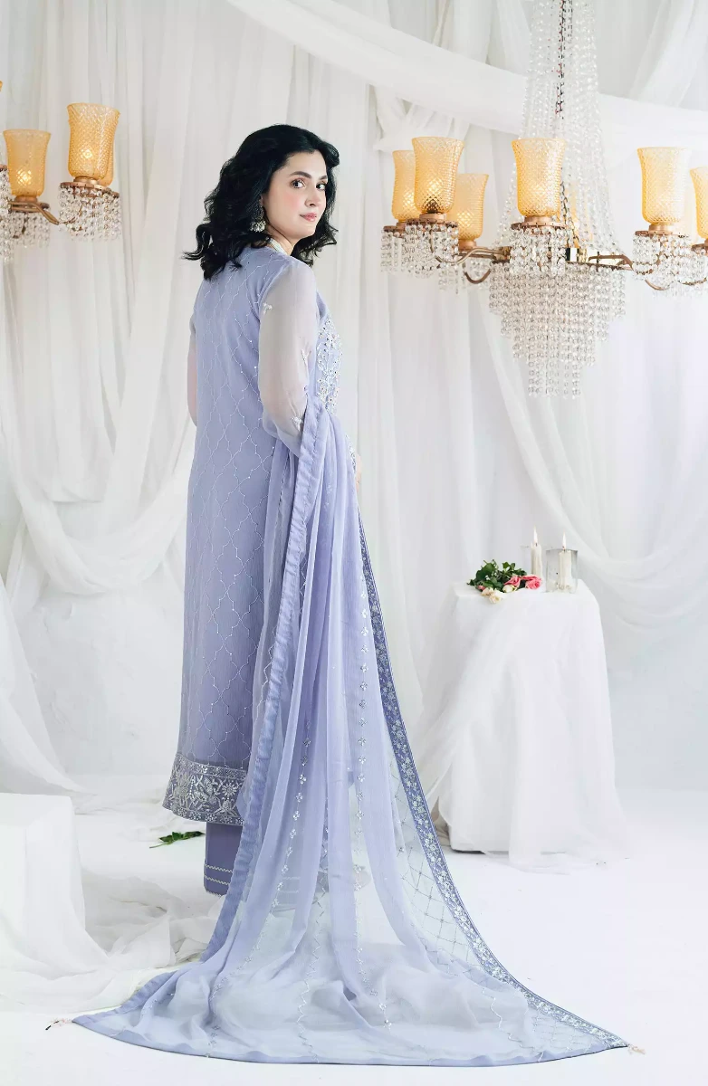 Maahi Unstitched Chiffon Collection By Shamooz - SU-107 KHUSHBOO