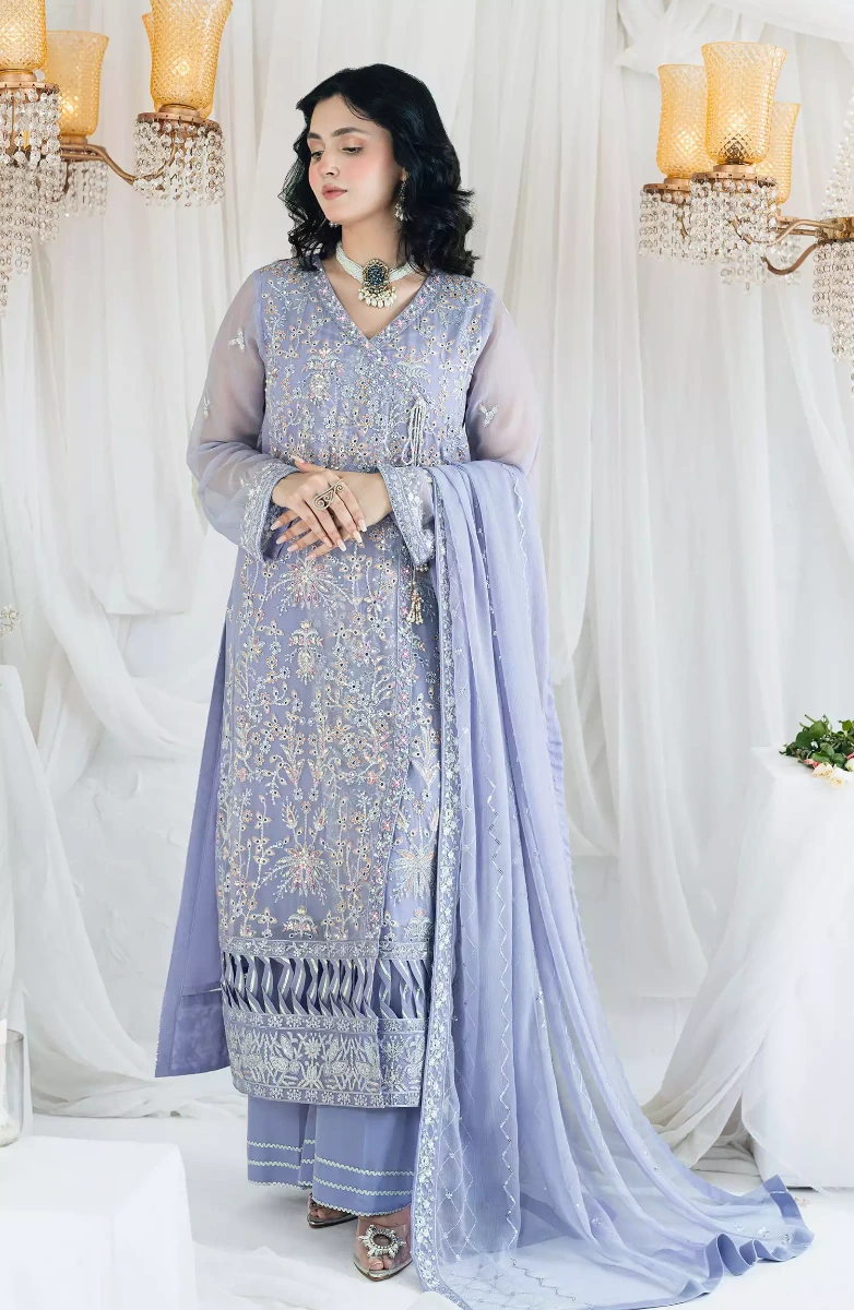 Maahi Unstitched Chiffon Collection By Shamooz - SU-107 KHUSHBOO