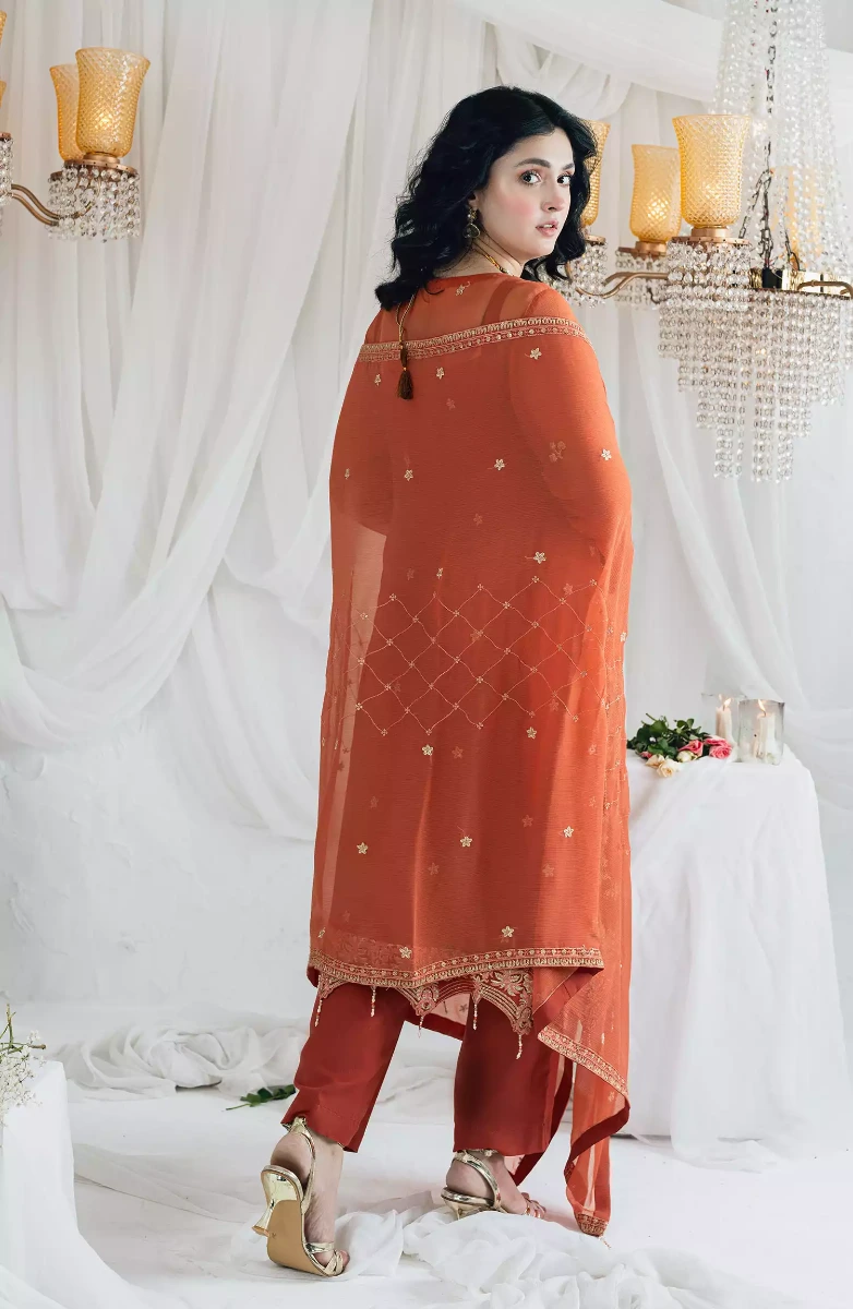 Maahi Unstitched Chiffon Collection By Shamooz - SU-108 JANAN