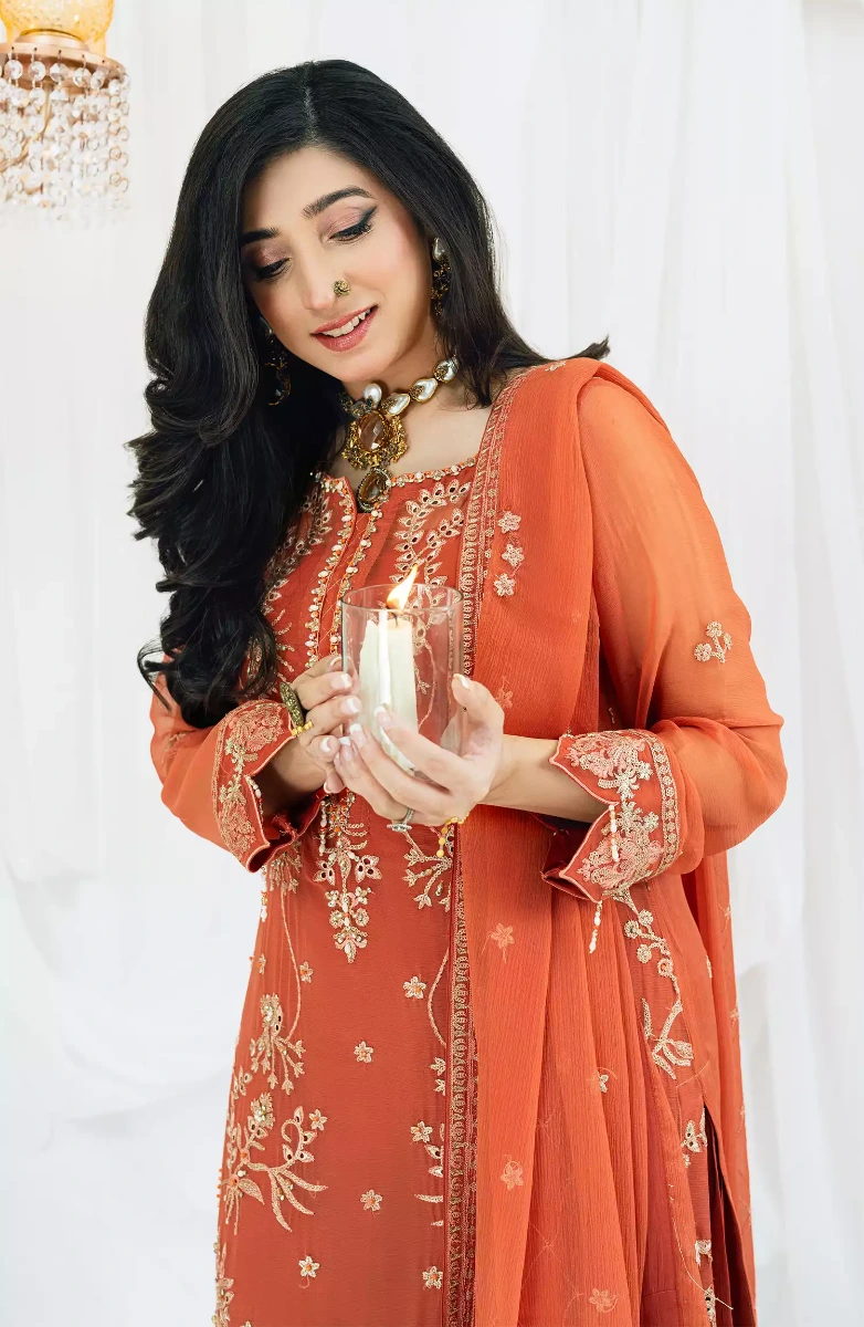 Maahi Unstitched Chiffon Collection By Shamooz - SU-108 JANAN