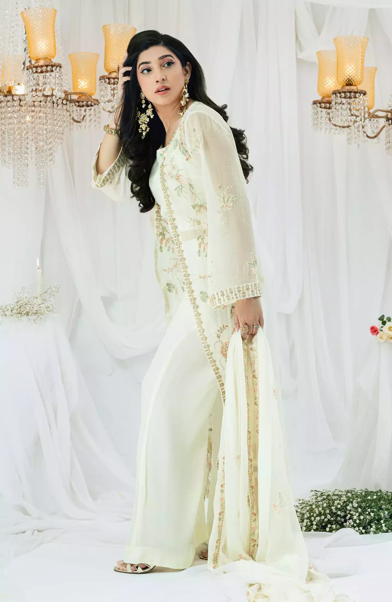 Maahi Unstitched Chiffon Collection By Shamooz - SU-109 BISMIL