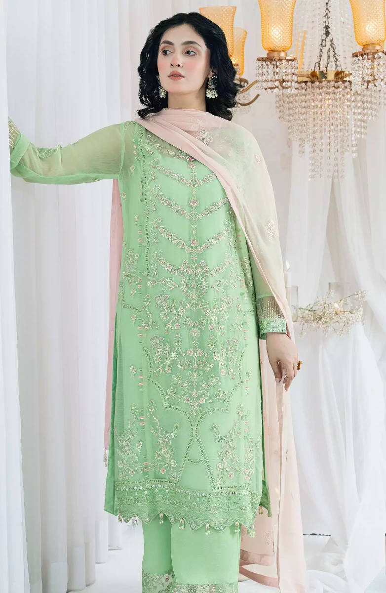 Maahi Unstitched Chiffon Collection By Shamooz -  SU-110 ANAA