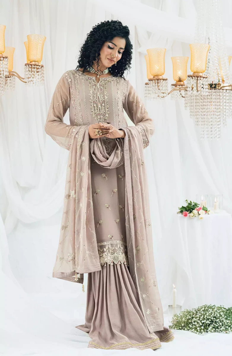 Maahi Unstitched Chiffon Collection By Shamooz -  SU-112 CHAANDA