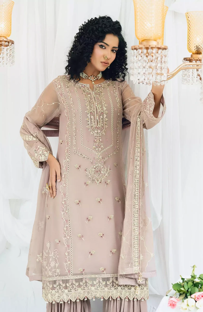 Maahi Unstitched Chiffon Collection By Shamooz -  SU-112 CHAANDA