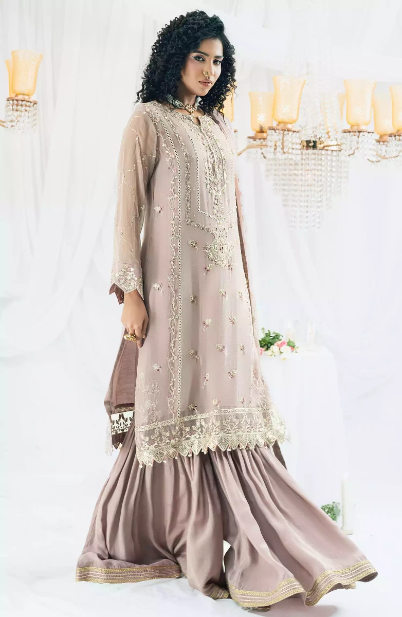 Maahi Unstitched Chiffon Collection By Shamooz -  SU-112 CHAANDA