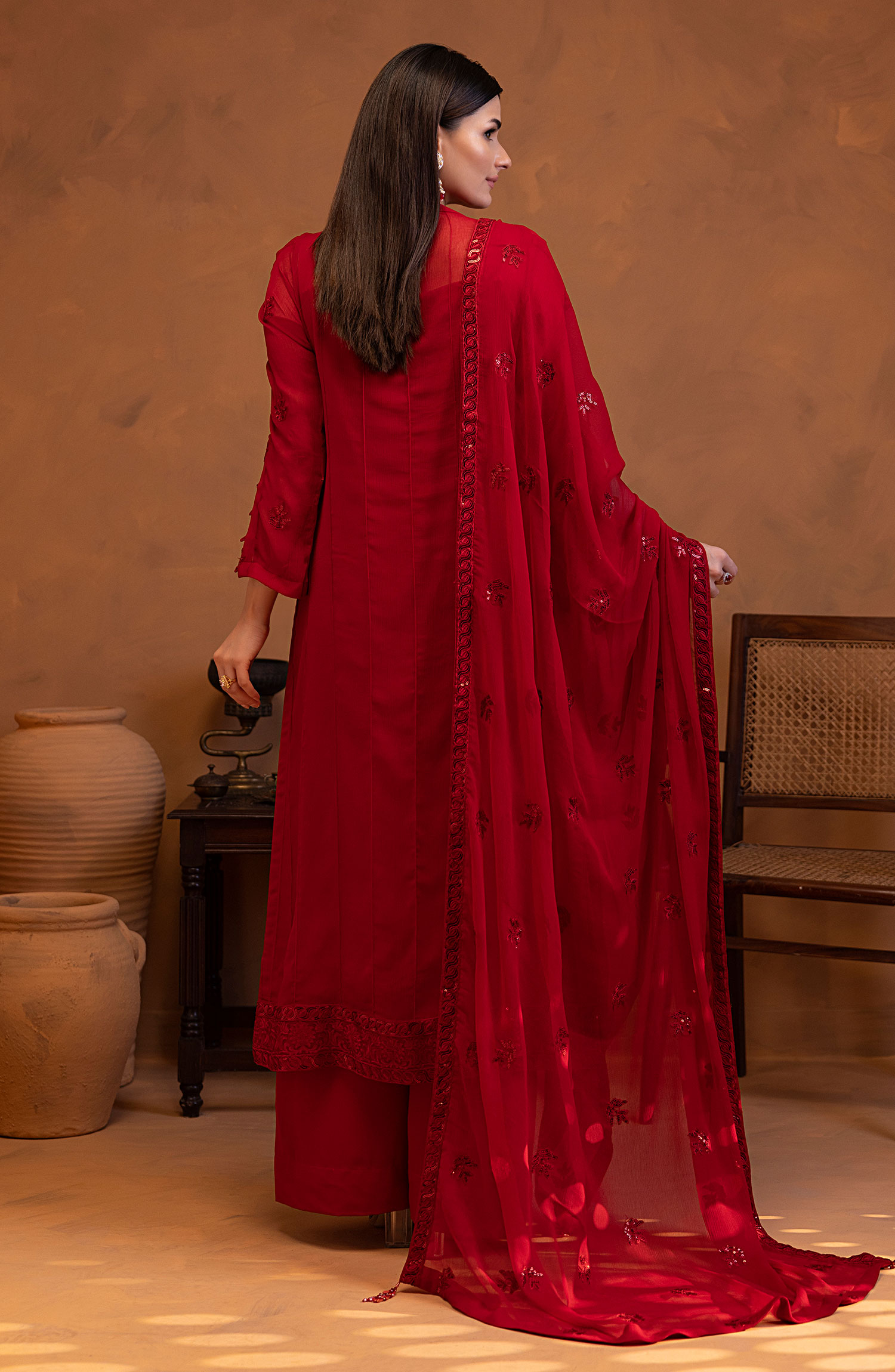 Shamooz Mehar Festive Unstitched Collection - SU-118 Ghazal