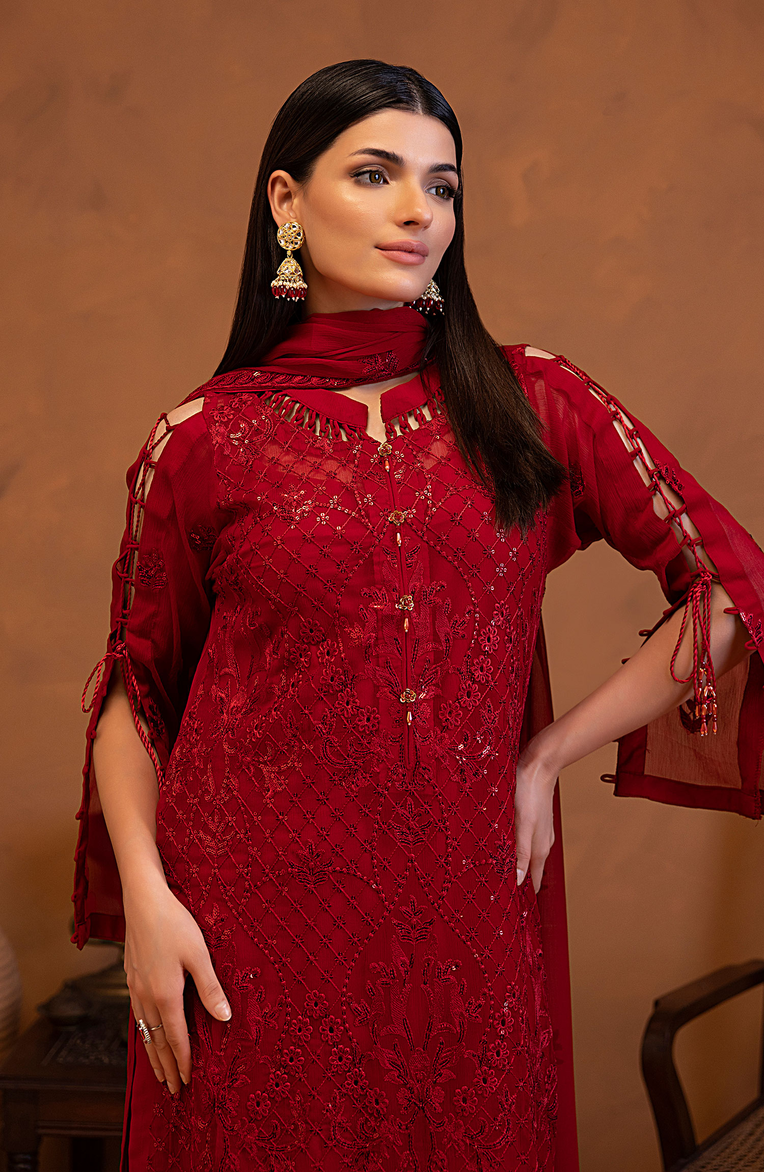 Shamooz Mehar Festive Unstitched Collection - SU-118 Ghazal