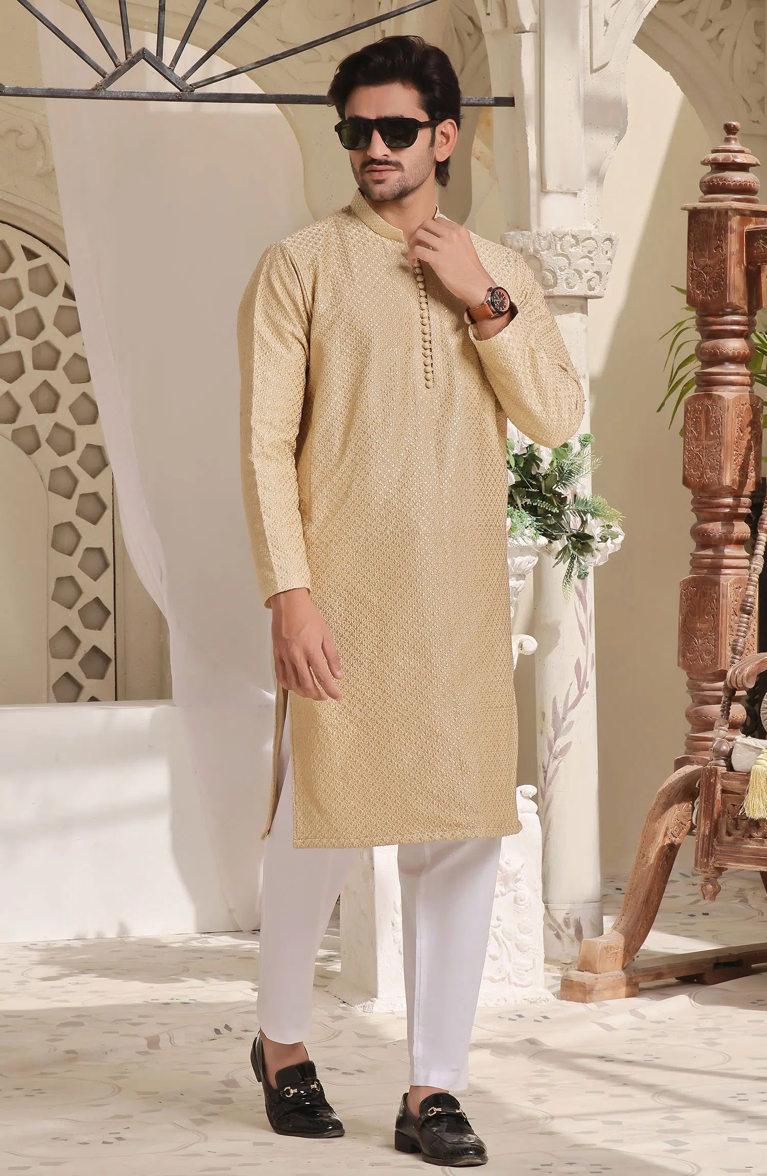 TGM Fancy Kurta Pyjama Collection - Tropical Tide