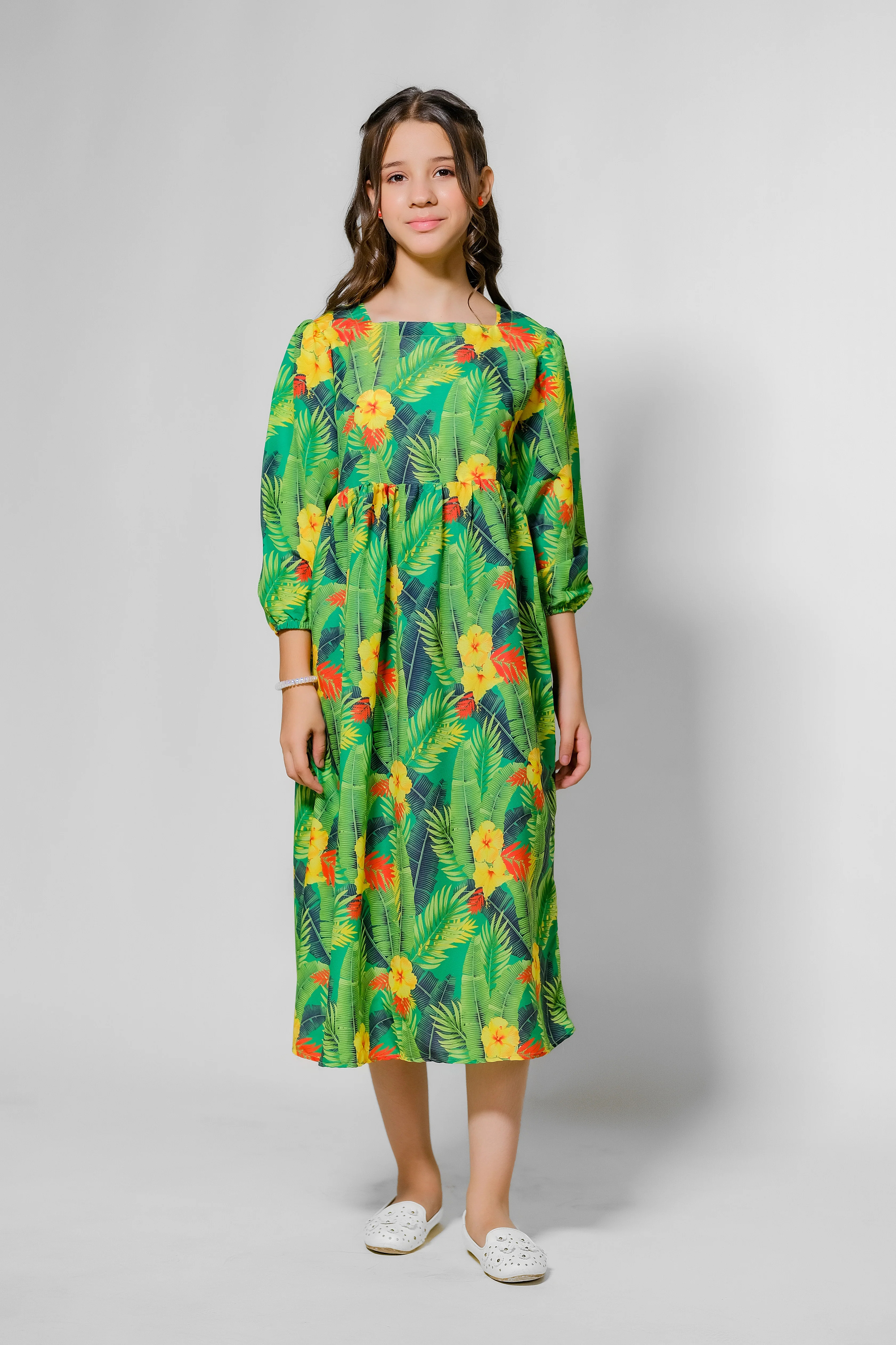 Kids 1 pc ready to wear - Tropical Paradise