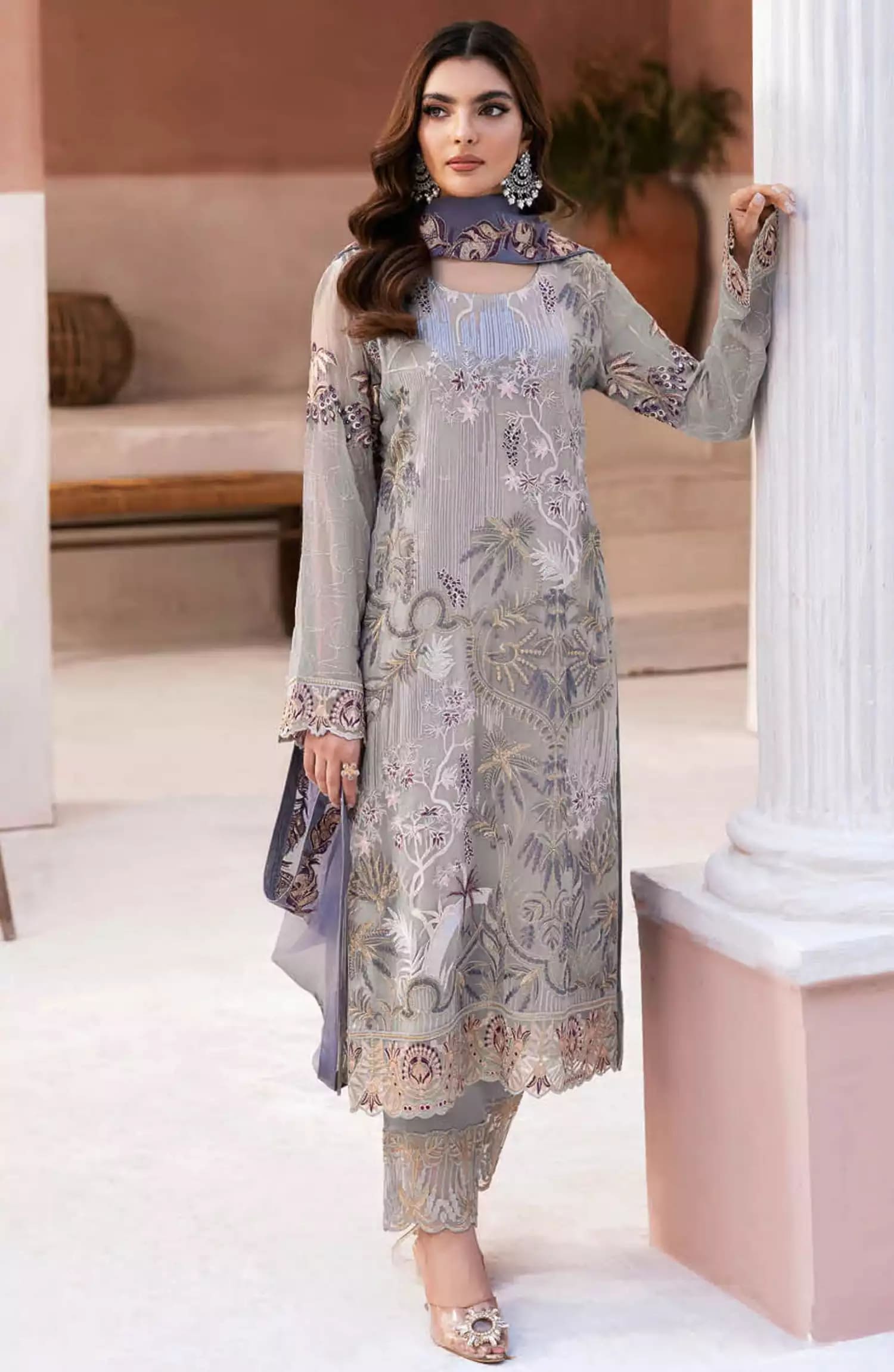 Ramsha Arzoo Chiffon Collection Vol 01 - U 102