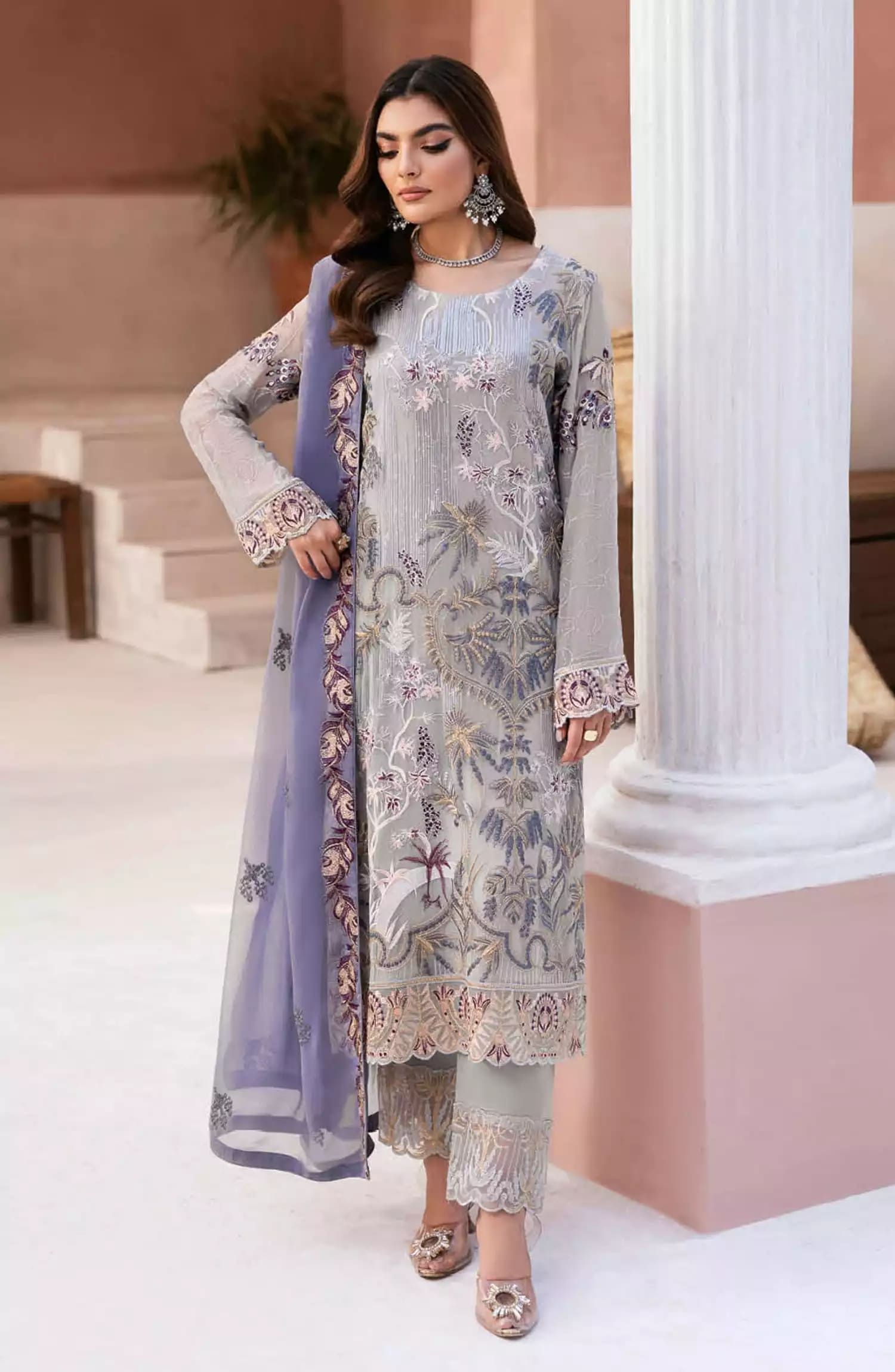 Ramsha Arzoo Chiffon Collection Vol 01 - U 102