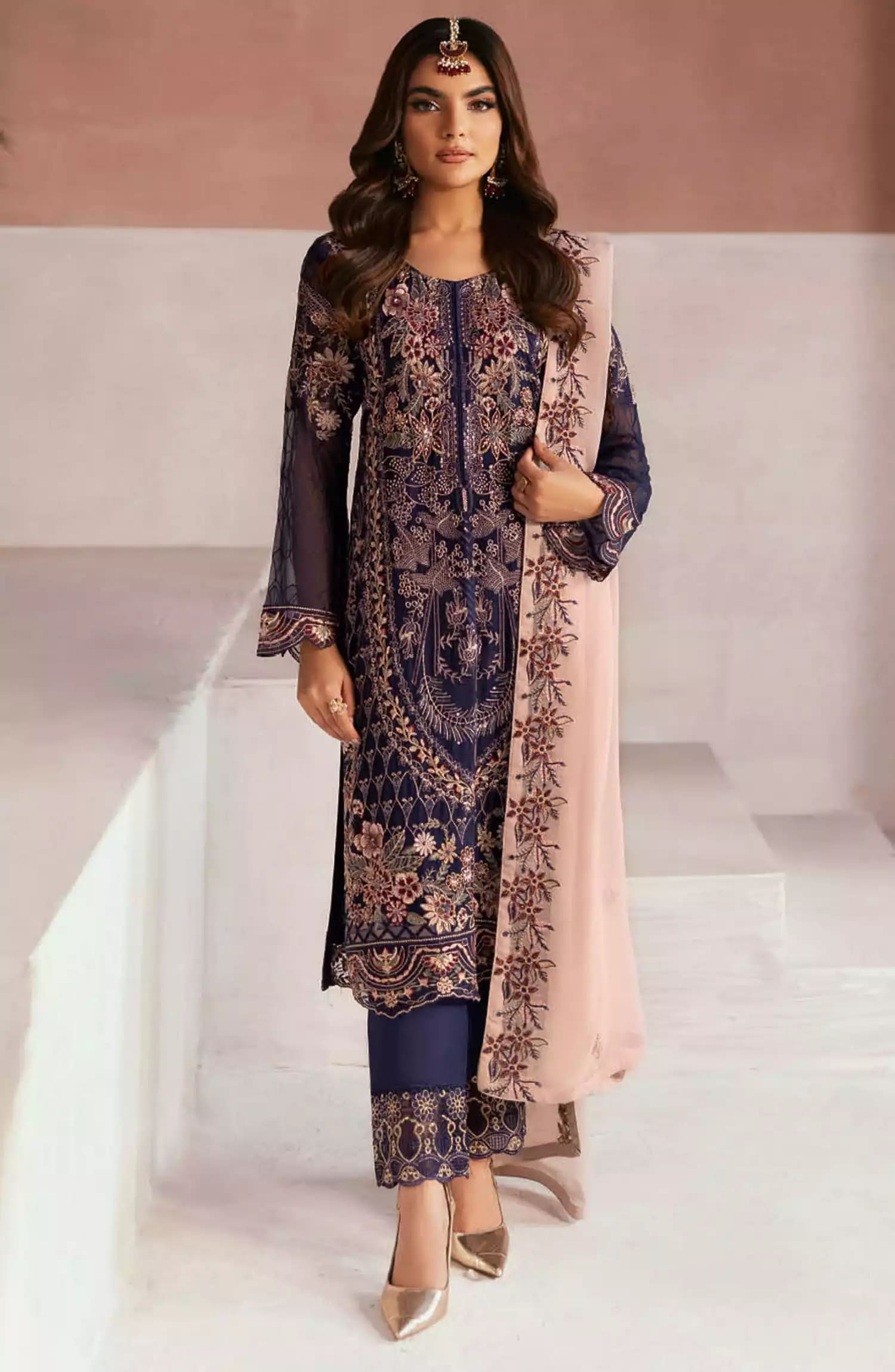 Ramsha Arzoo Chiffon Collection Vol 01 - U 104