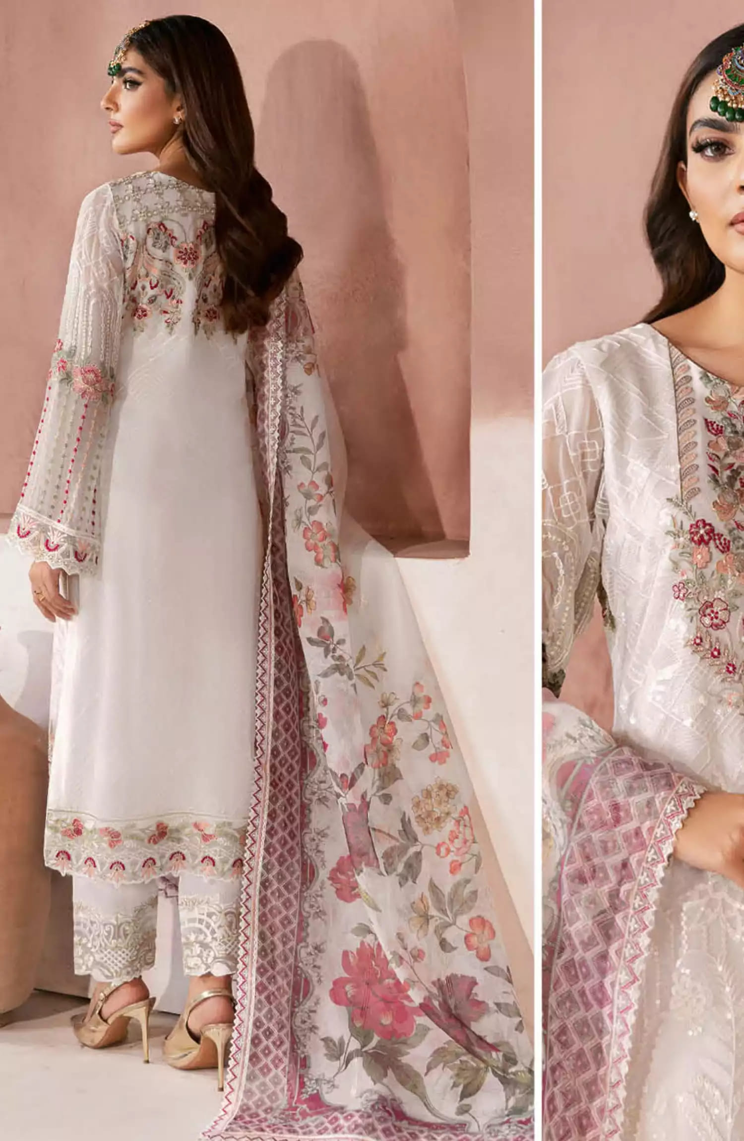 Ramsha Arzoo Chiffon Collection Vol 01 - U 105