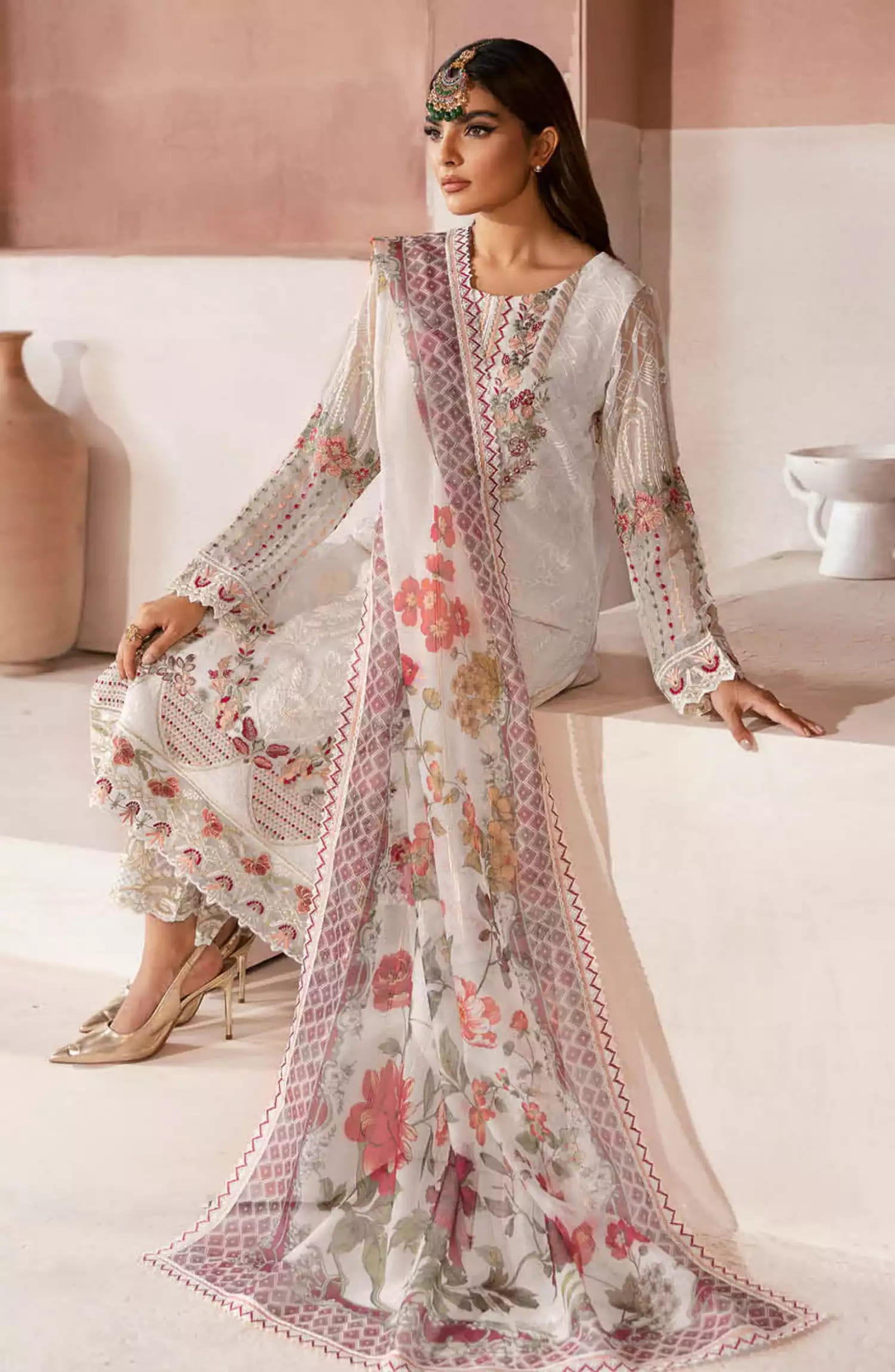 Ramsha Arzoo Chiffon Collection Vol 01 - U 105