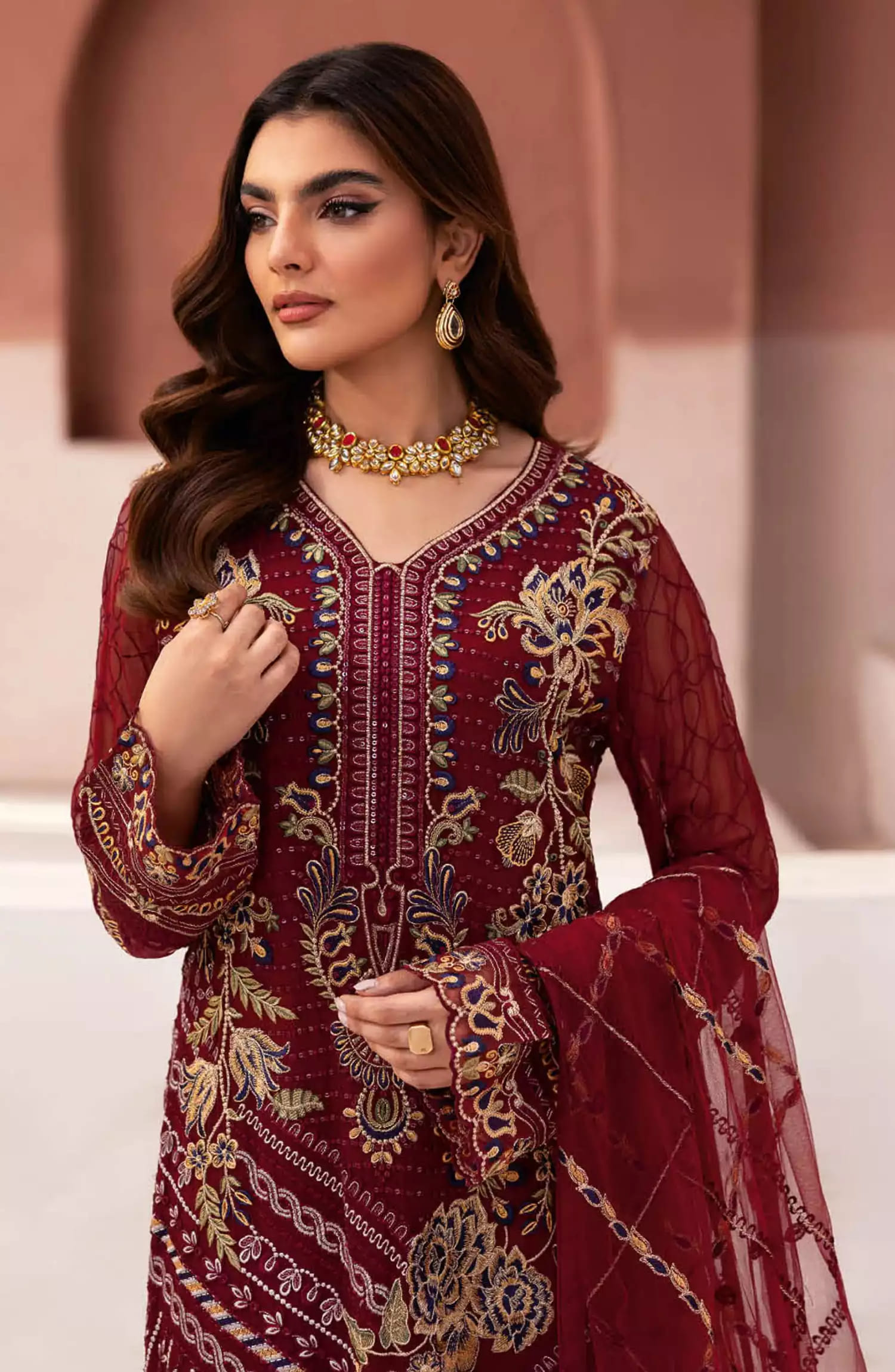 Ramsha Arzoo Chiffon Collection Vol 01 - U 106