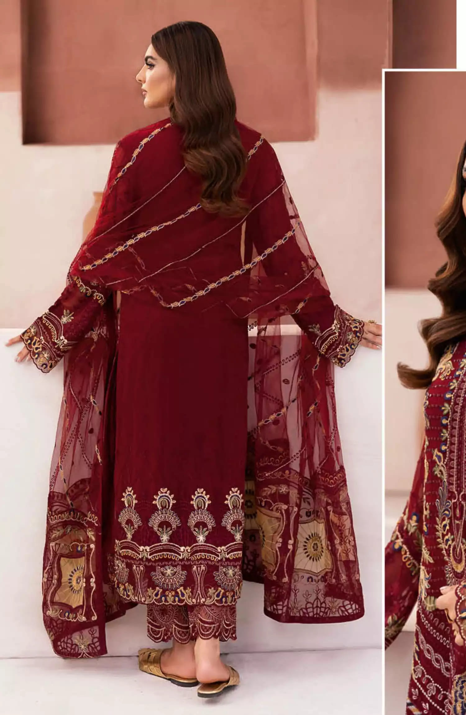 Ramsha Arzoo Chiffon Collection Vol 01 - U 106