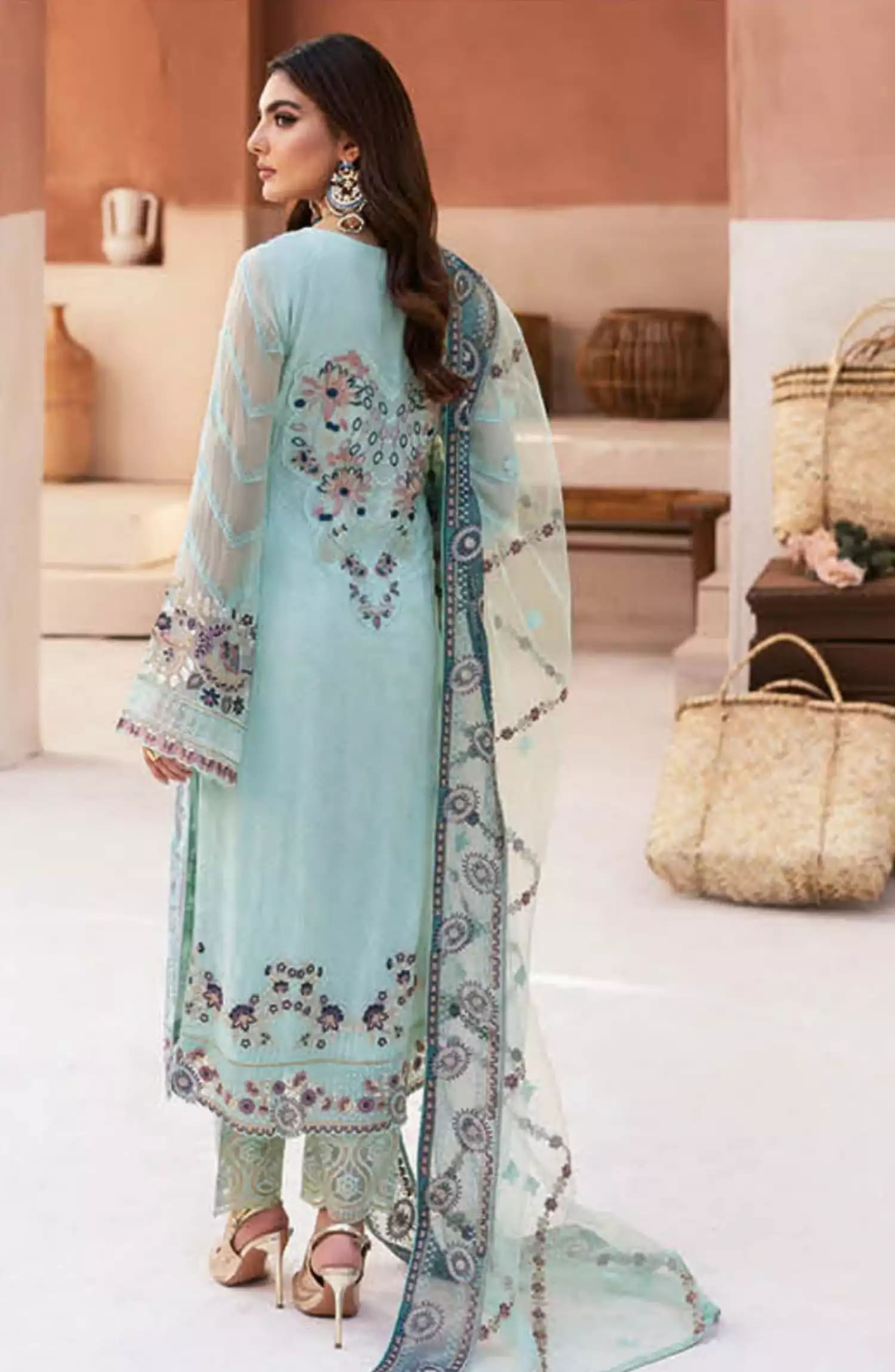 Ramsha Arzoo Chiffon Collection Vol 01 - U 108