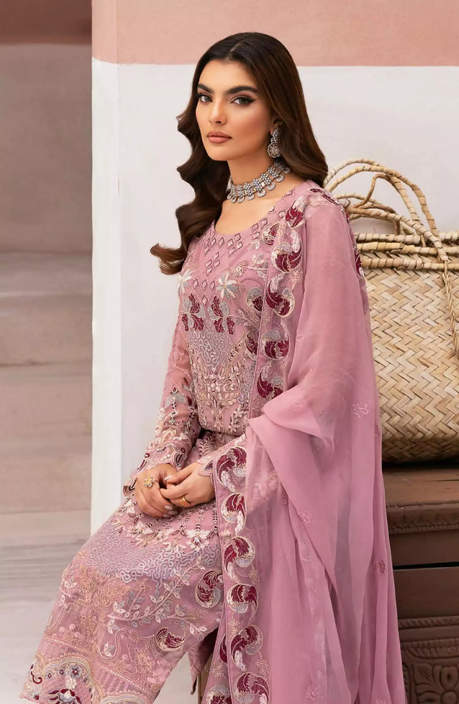 Ramsha Arzoo Chiffon Collection Vol 01 - U 109