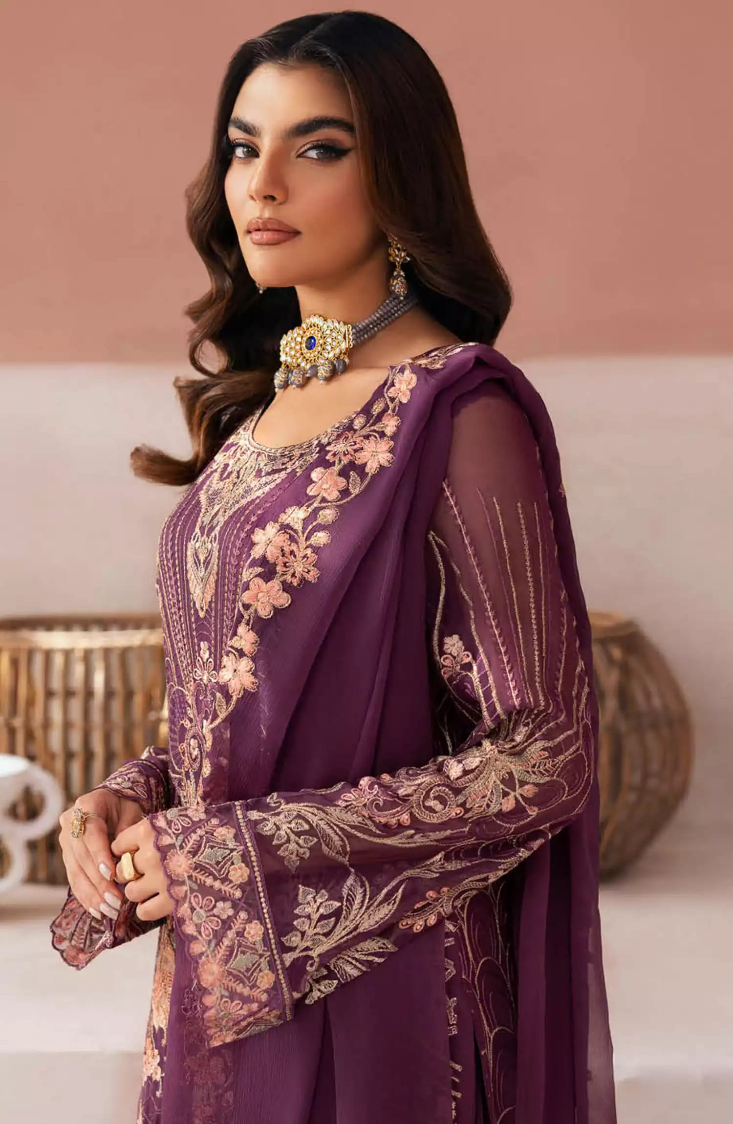 Ramsha Arzoo Chiffon Collection Vol 01 - U 112