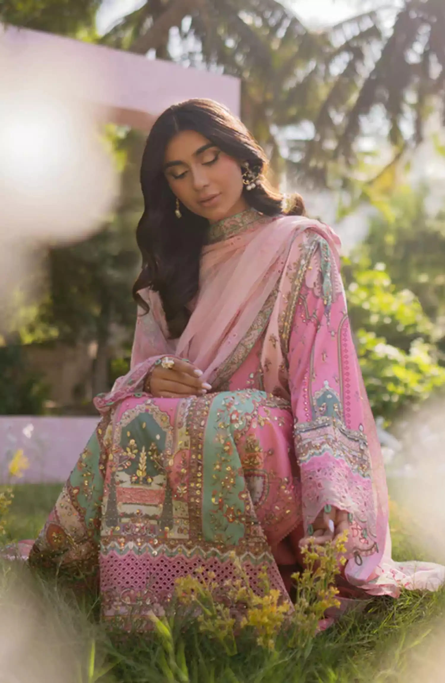 Qalamkar Luxe Silk Collection 2024 - UA-07 TESSA