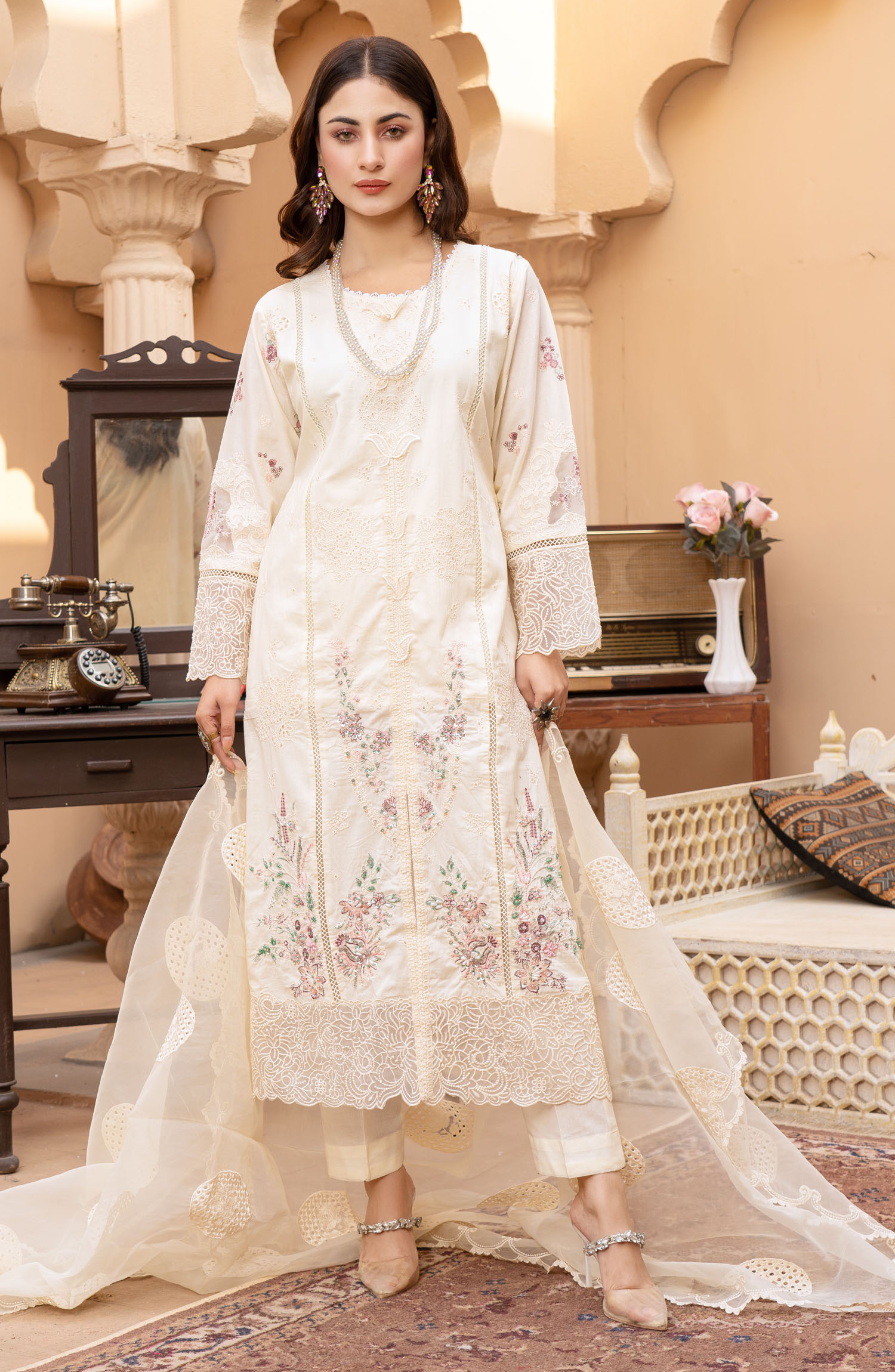 Roop Rang Stitched Collection By AL Harir Apparel-Noori