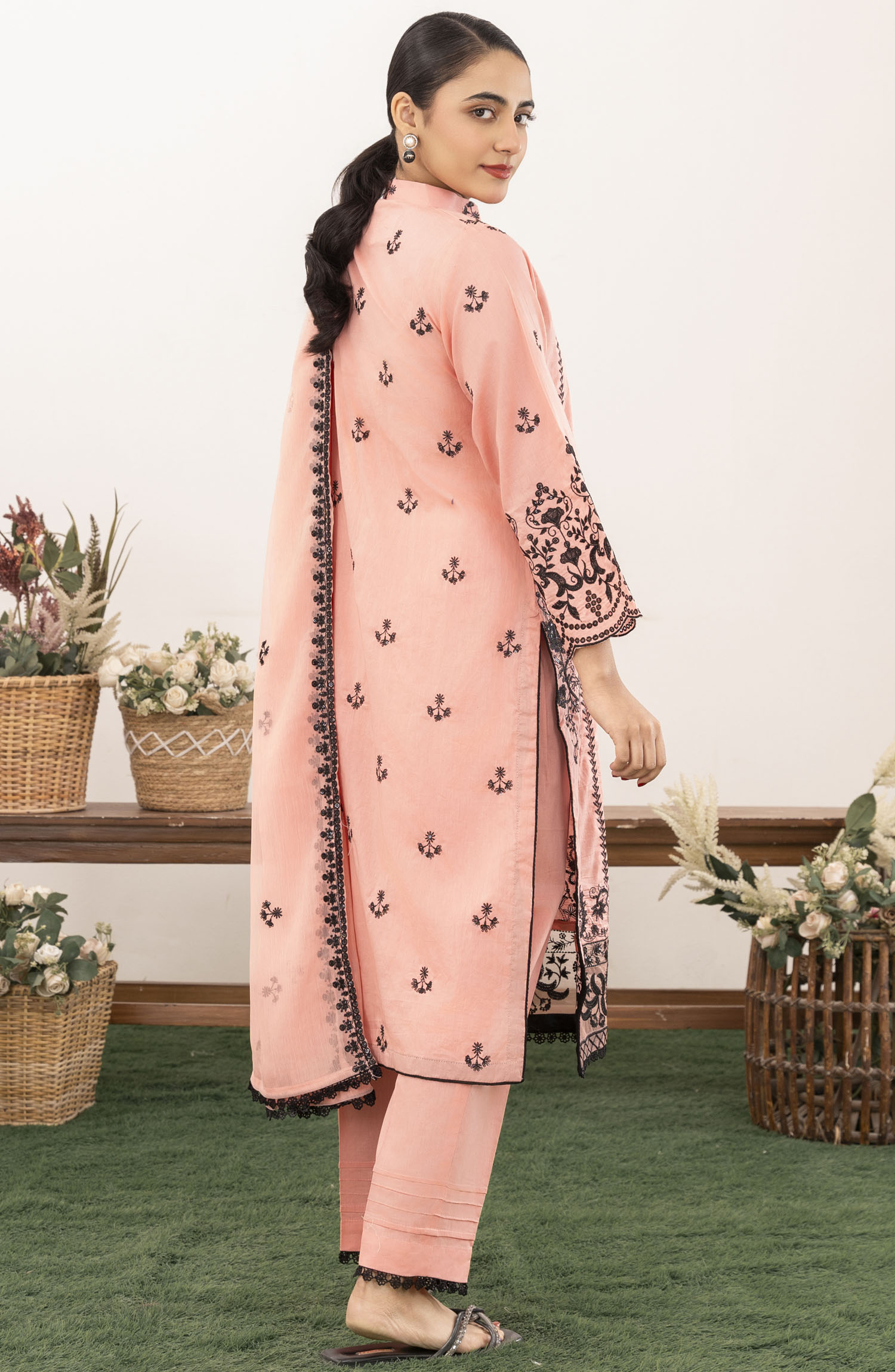 Roop Rang Stitched Collection By AL Harir Apparel-Parisa B.Pink