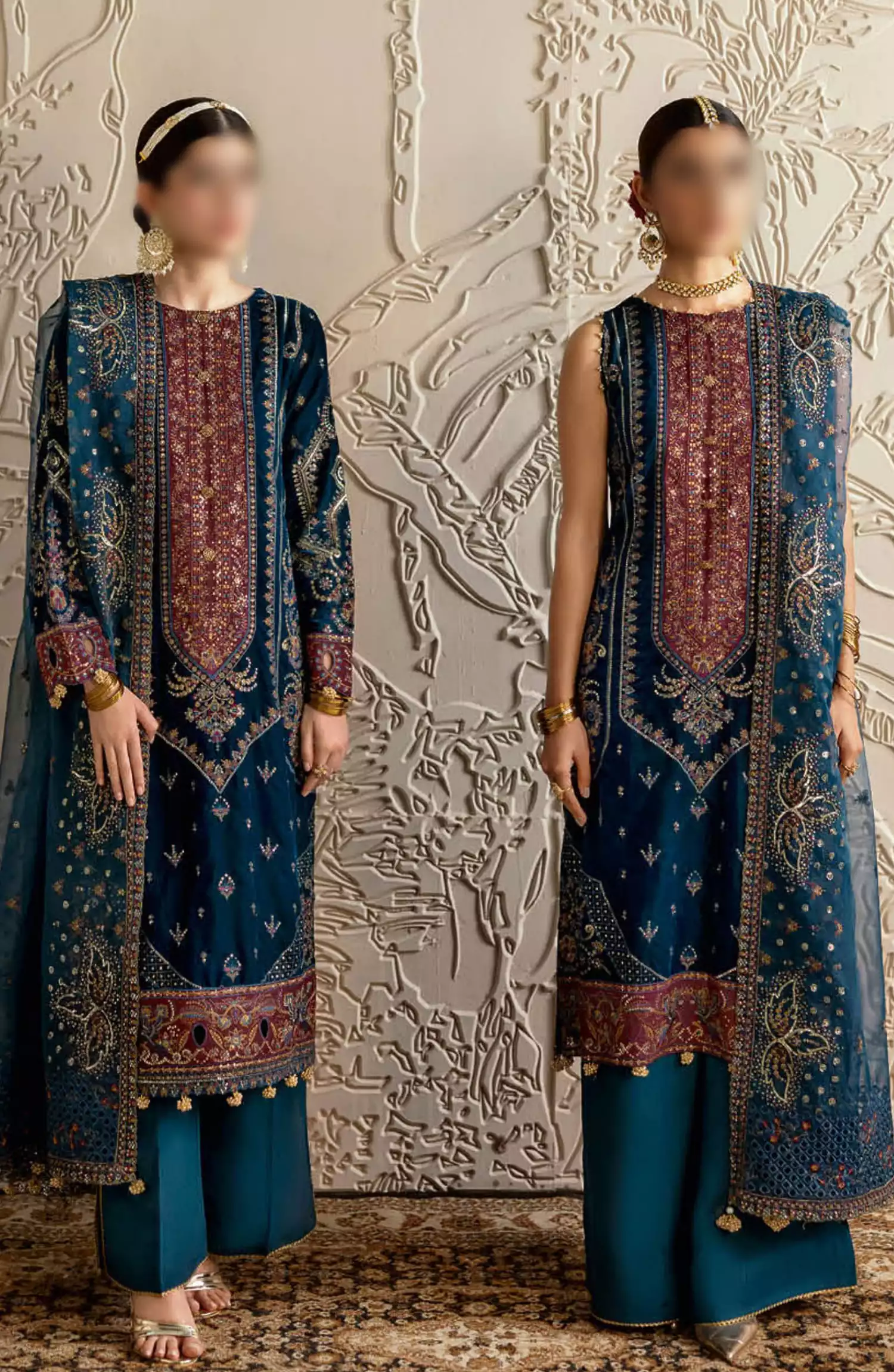 Ramsha Luxury Velvet Festive Wear 2024 - V-604