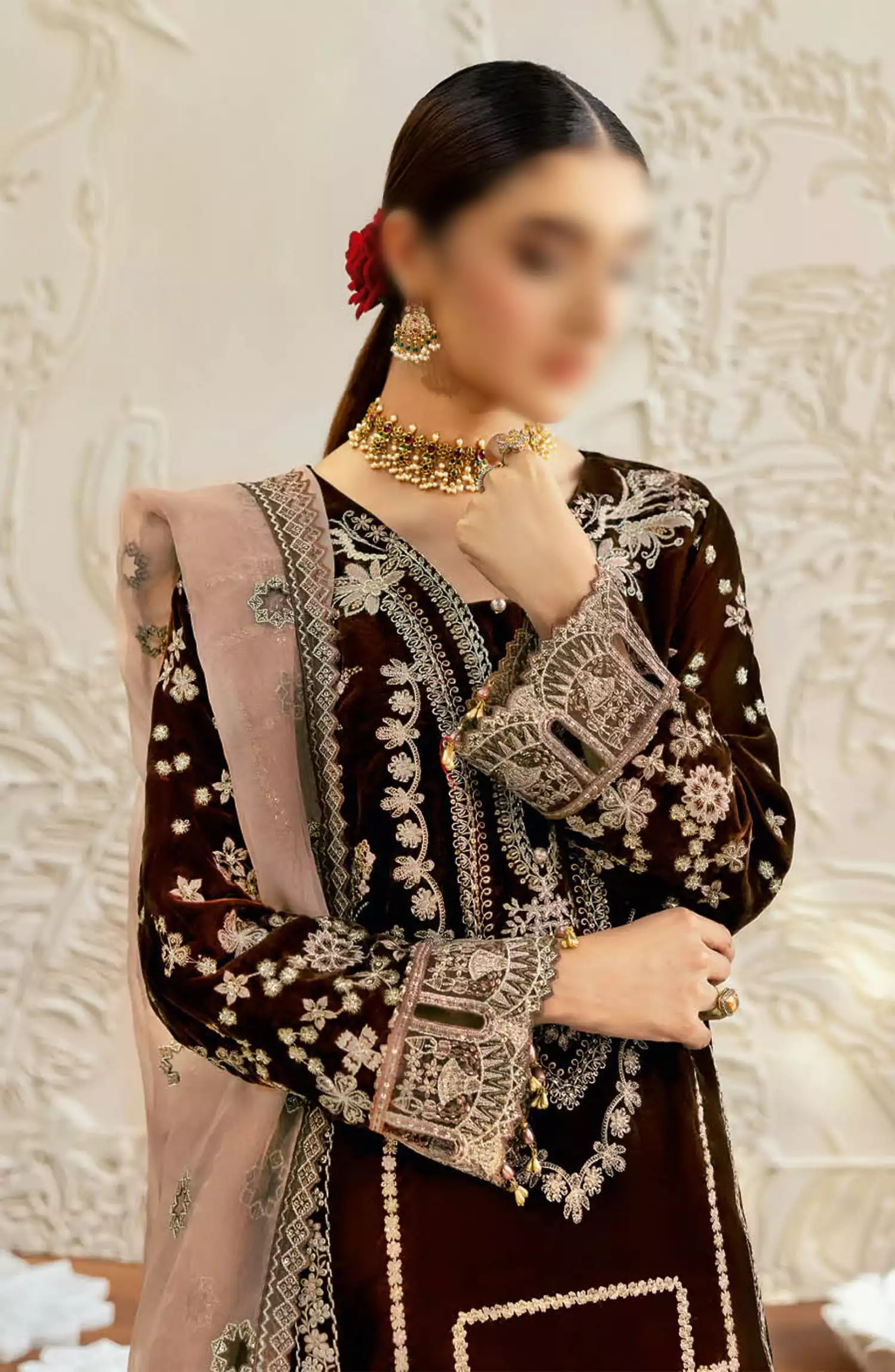 Ramsha Luxury Velvet Festive Wear 2024 - V-606