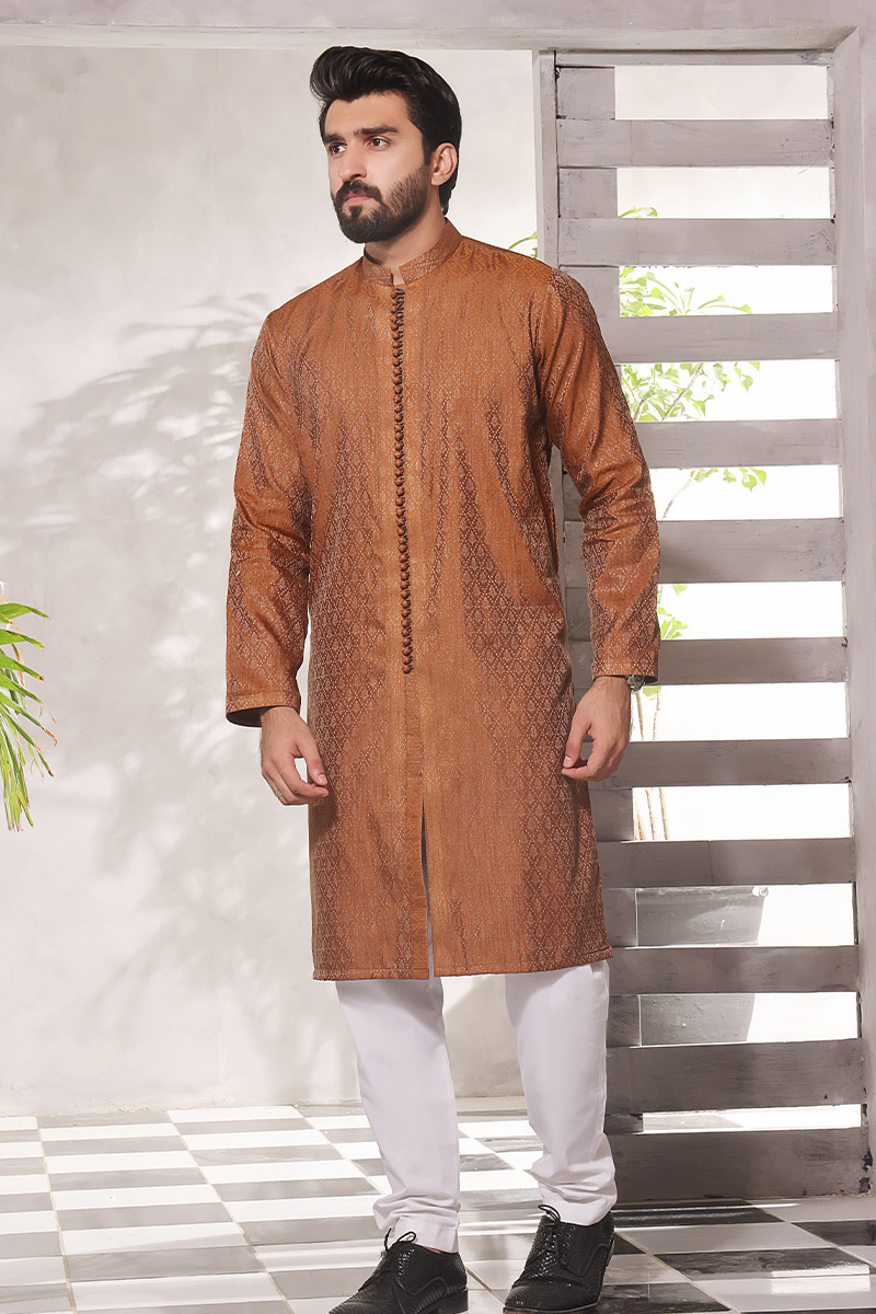 TGM Fancy Kurta Pyjama Collection 2023 - Walnut Elegance