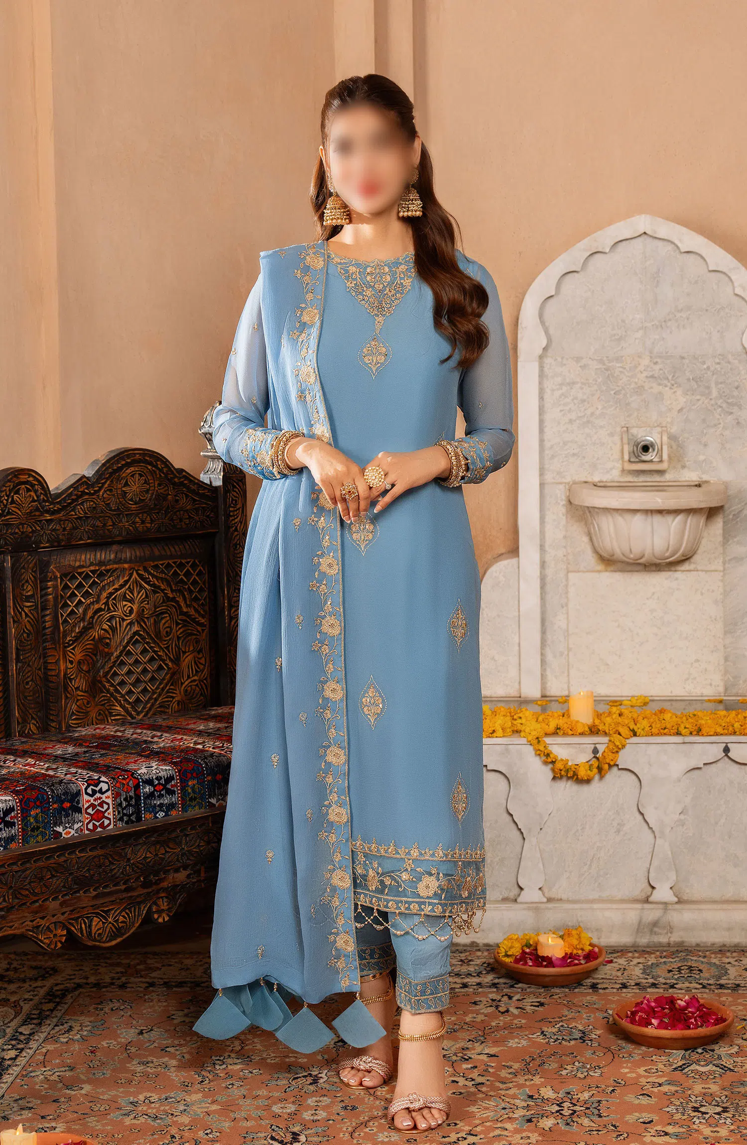 Afsanay Unstitched Luxury Chiffon Collection - YASRA