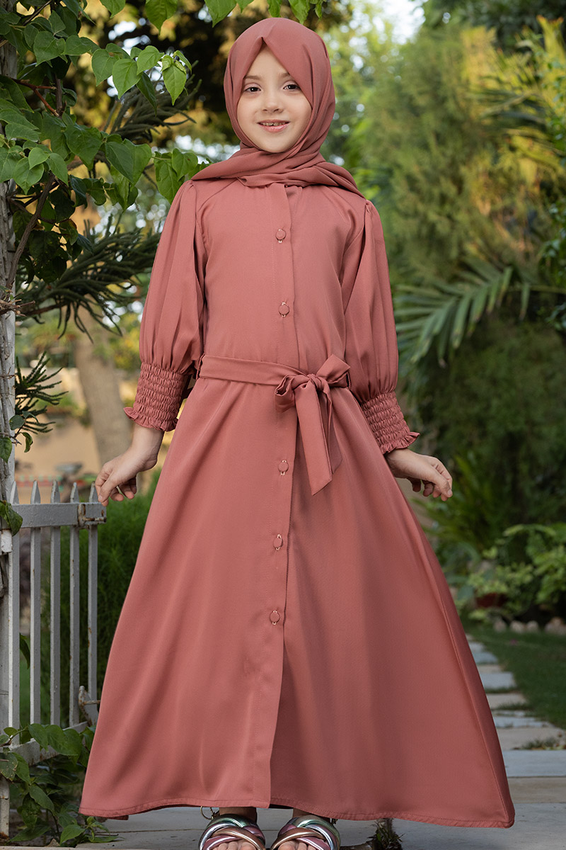 Black Camel Kids Abaya Collection 2023 - Zakiyya Abaya (Kids)