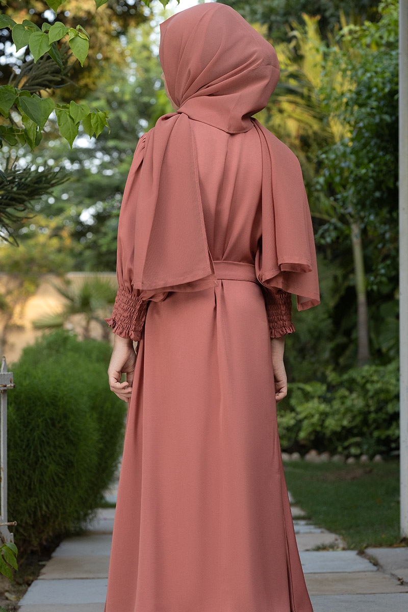 Black Camel Kids Abaya Collection 2023 - Zakiyya Abaya (Kids)