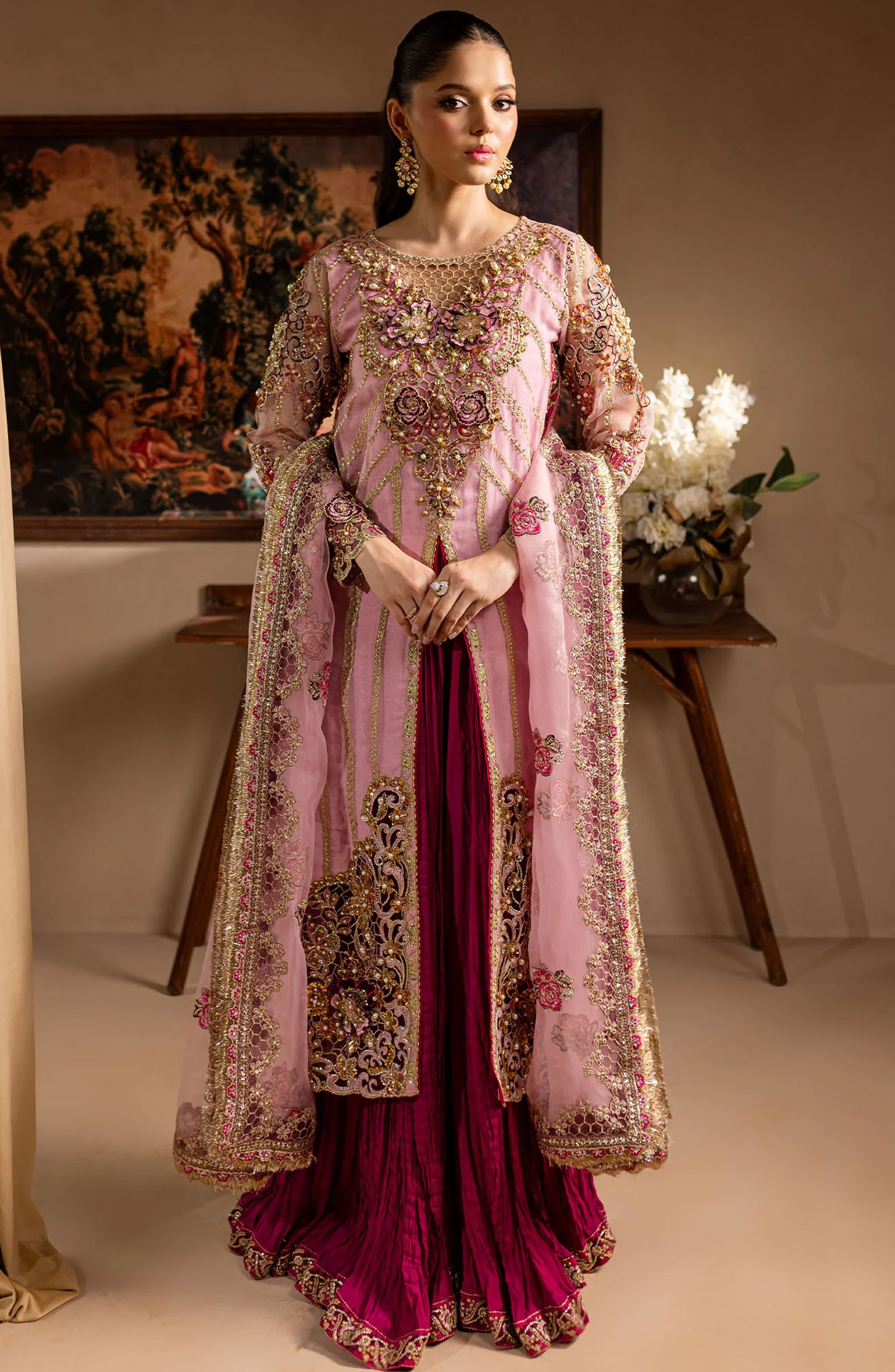 Lamhay Wedding Festive Collection By Maria Osama Khan - Zarmina