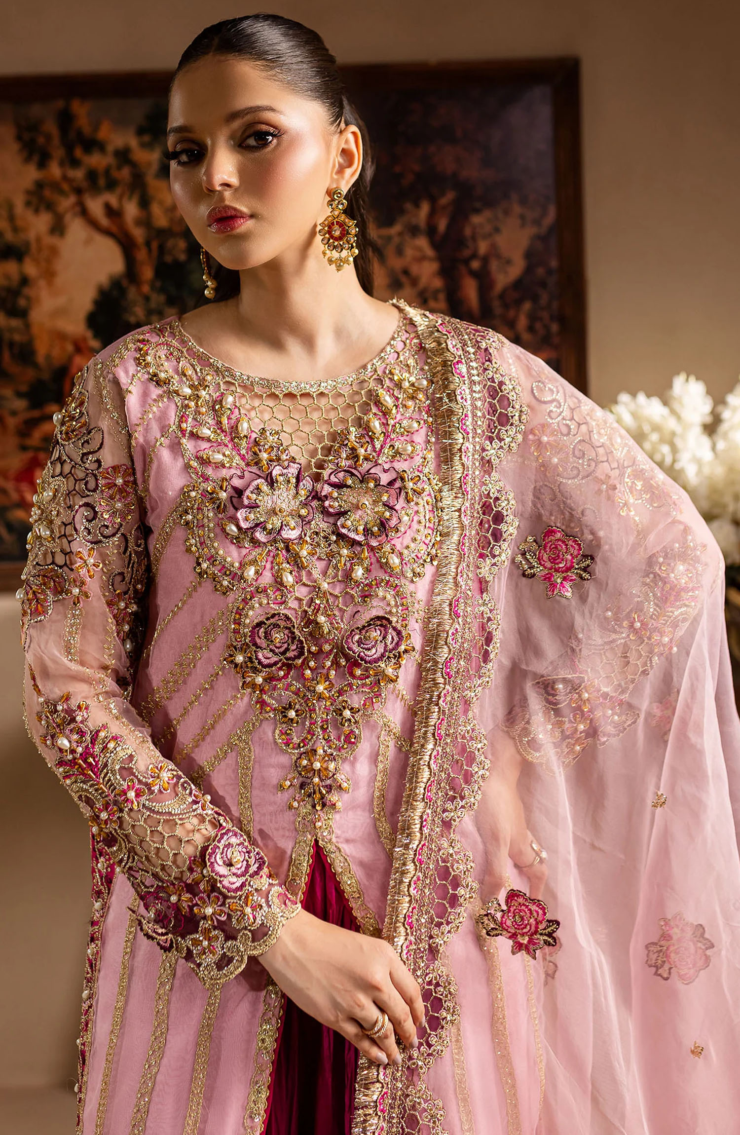 Lamhay Wedding Festive Collection By Maria Osama Khan - Zarmina