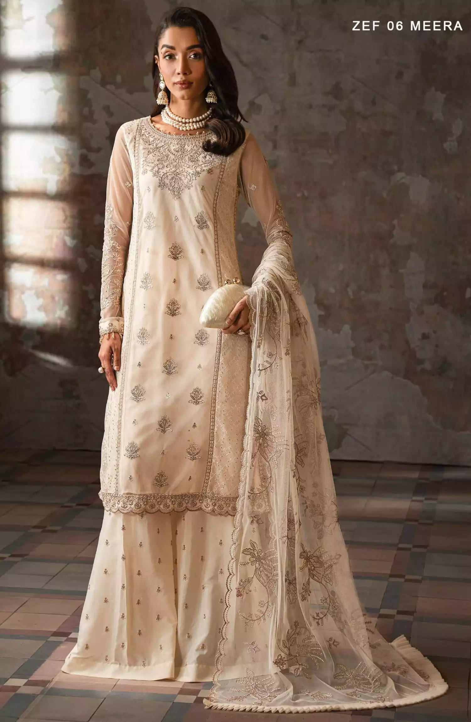 Zarif Emirah Unstitched Formals Collection - ZEF 06 Meera