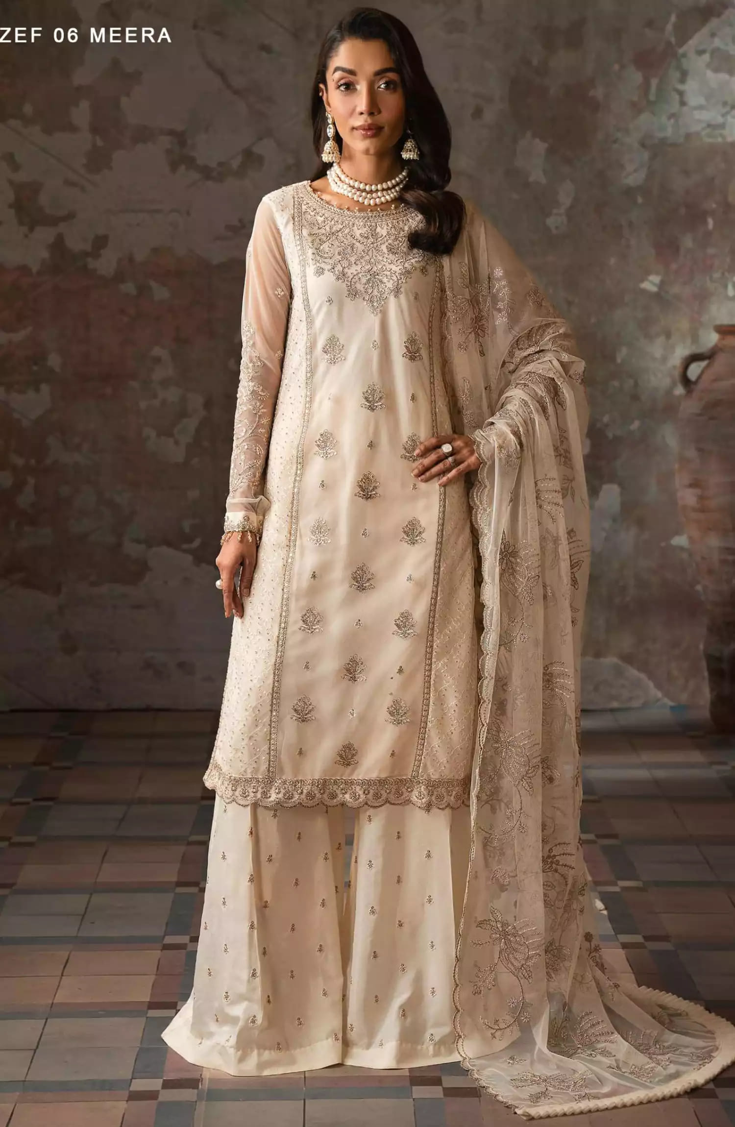 Zarif Emirah Unstitched Formals Collection - ZEF 06 Meera