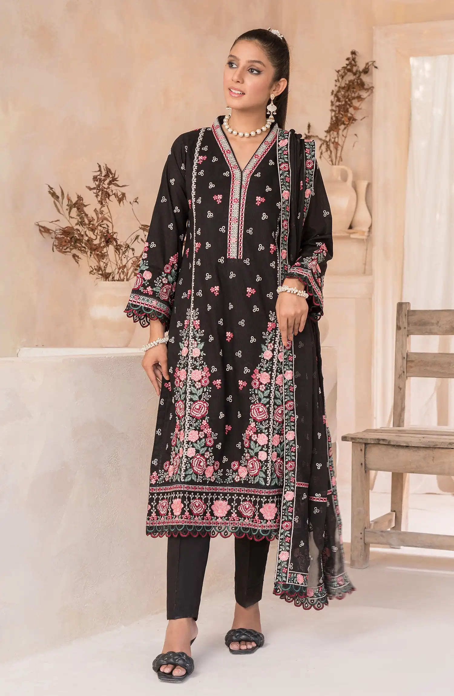 Roop Rang Stitched Collection By AL Harir Apparel-Zimal