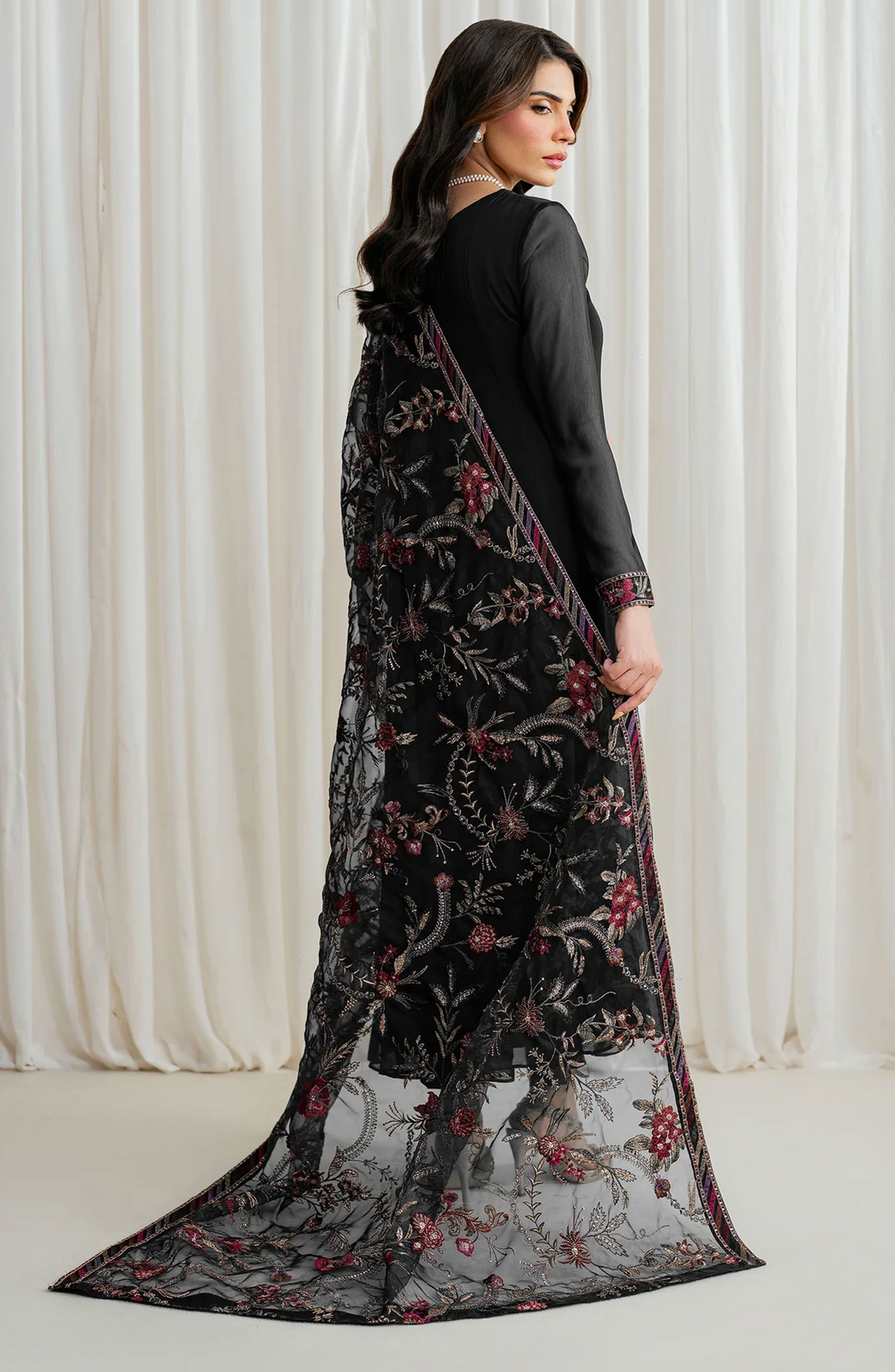 Zarif RTW Chiffon Frock Collection - ZRF-EMC-07