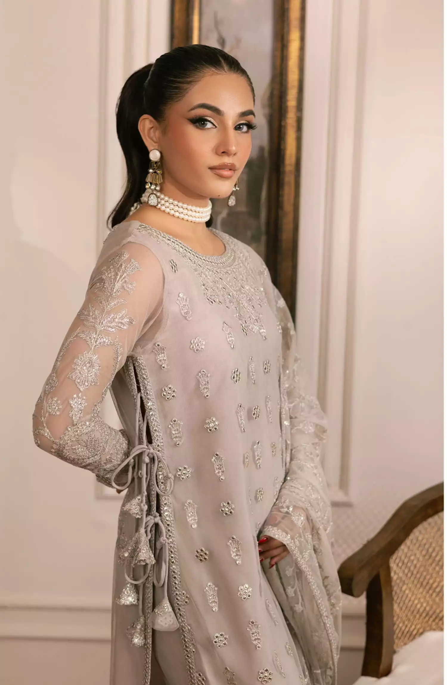 Inayat Unstitched Formals Wear By Zarif - ZRI-05 DHANAK