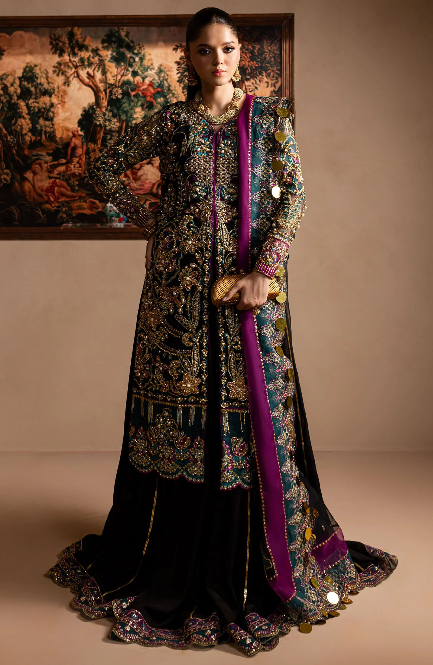 Lamhay Wedding Festive Collection By Maria Osama Khan - Zumar